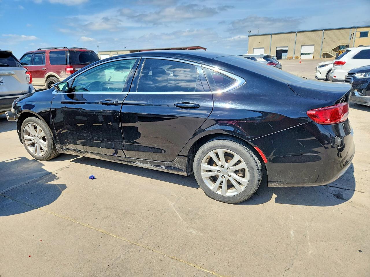 2015 Chrysler 200 Limited Черный vin: 1C3CCCAB1FN558980