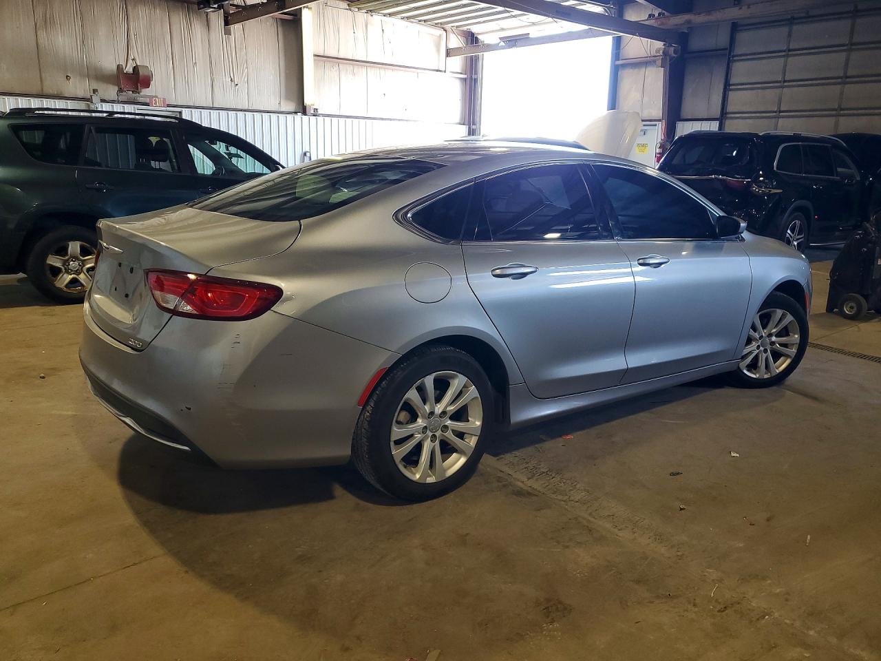 2015 Chrysler 200 Limited Gray vin: 1C3CCCAB1FN567887