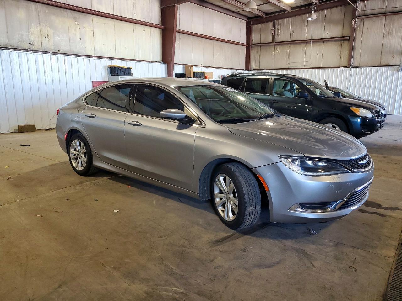 2015 Chrysler 200 Limited Gray vin: 1C3CCCAB1FN567887