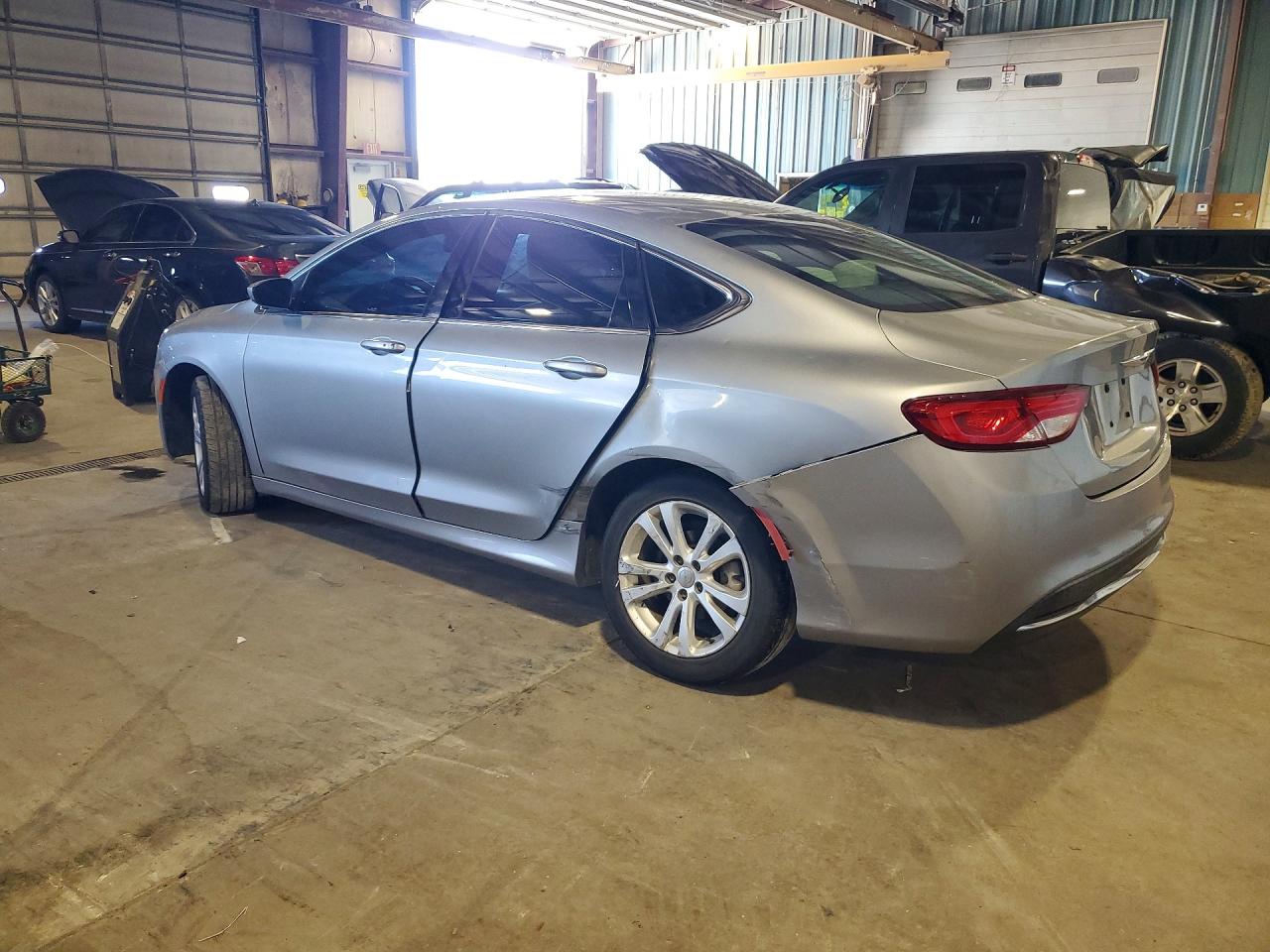 2015 Chrysler 200 Limited Gray vin: 1C3CCCAB1FN567887