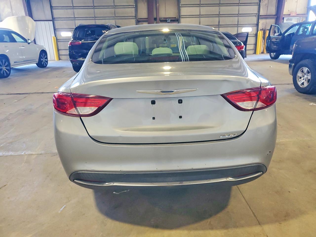 2015 Chrysler 200 Limited Gray vin: 1C3CCCAB1FN567887