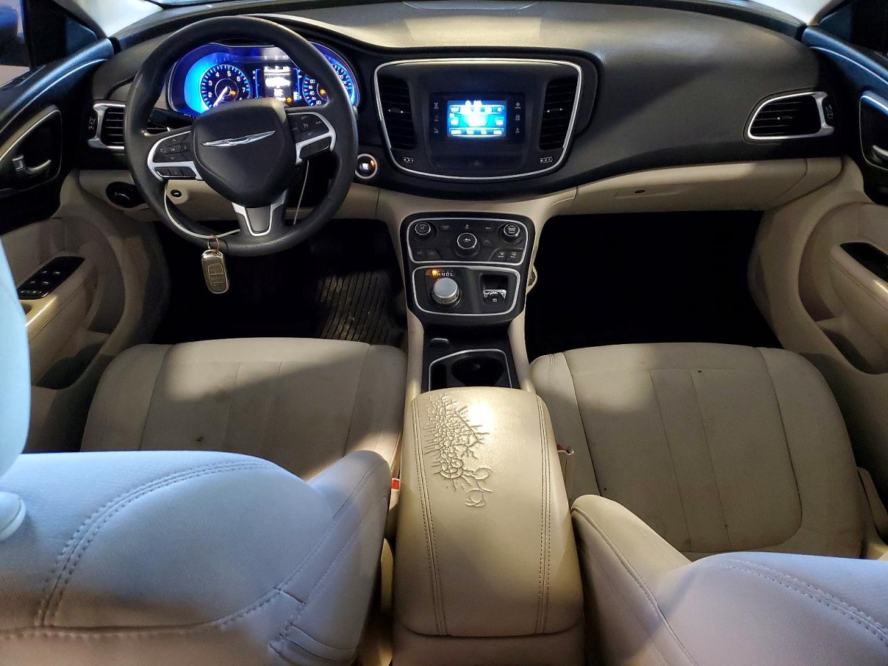 2015 Chrysler 200 Limited Gray vin: 1C3CCCAB1FN567887