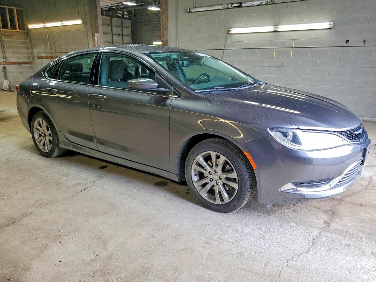 2015 Chrysler 200 Limited Gray vin: 1C3CCCAB1FN569316