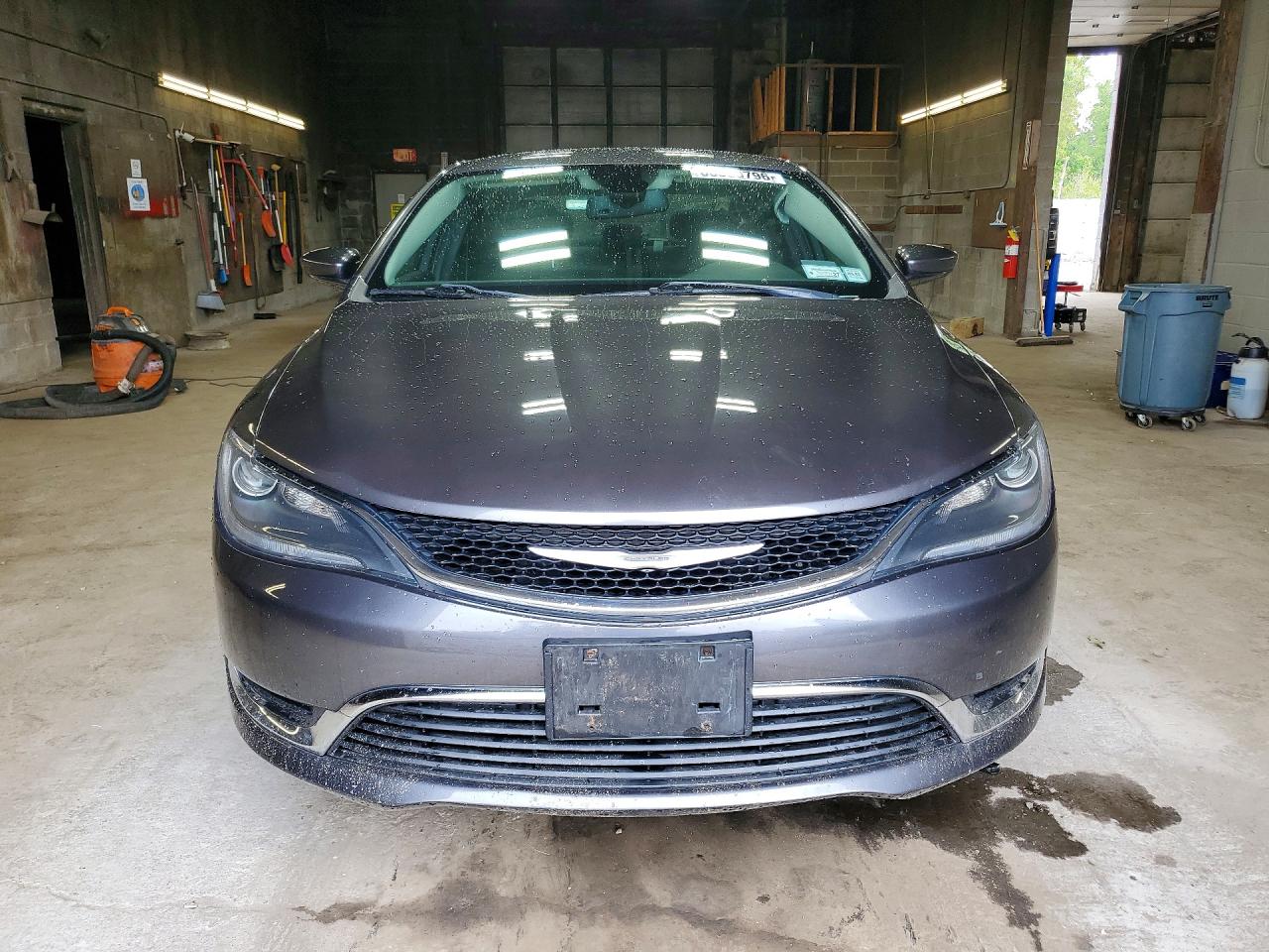 2015 Chrysler 200 Limited Gray vin: 1C3CCCAB1FN569316