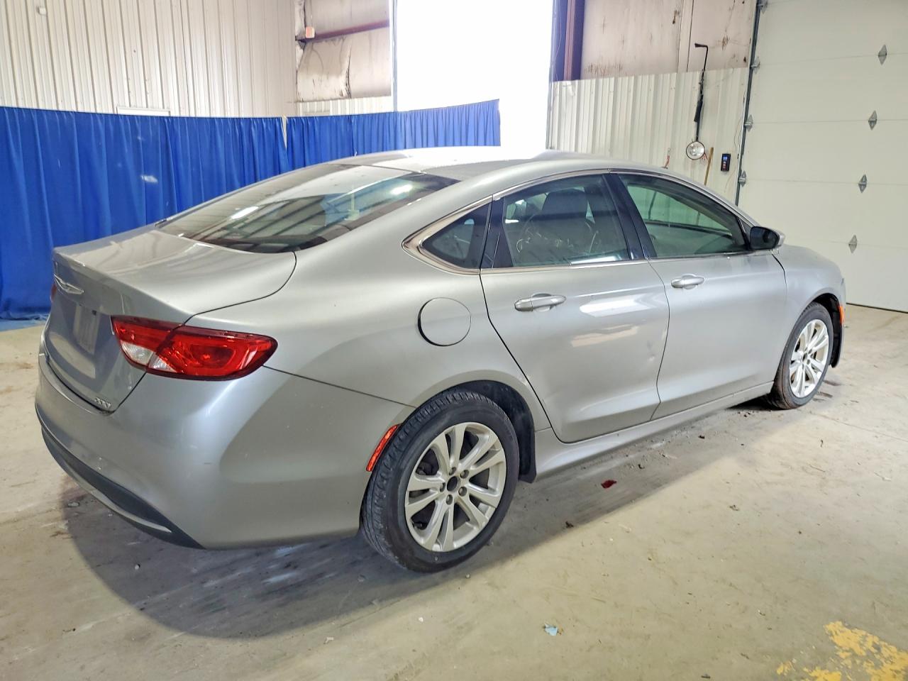 2015 Chrysler 200 Limited Gray vin: 1C3CCCAB1FN570093