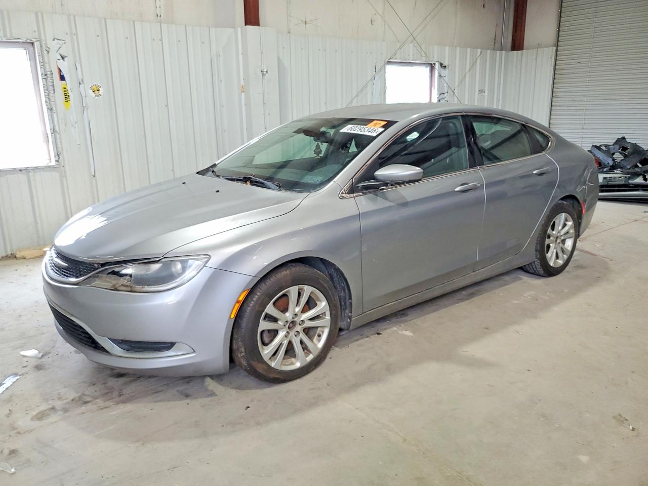 2015 Chrysler 200 Limited Gray vin: 1C3CCCAB1FN570093