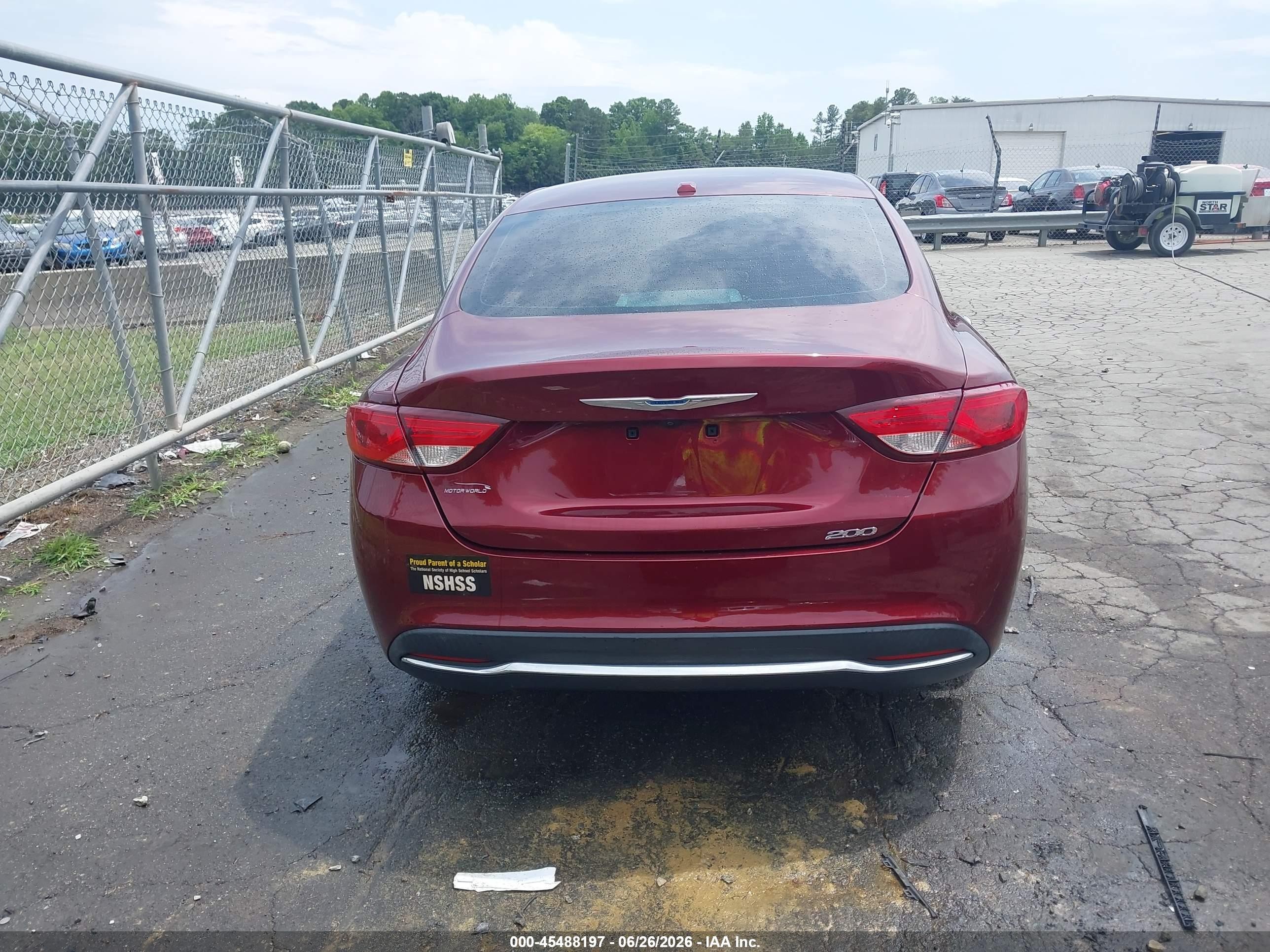 2015 Chrysler 200 Limited Коричневый vin: 1C3CCCAB1FN590621
