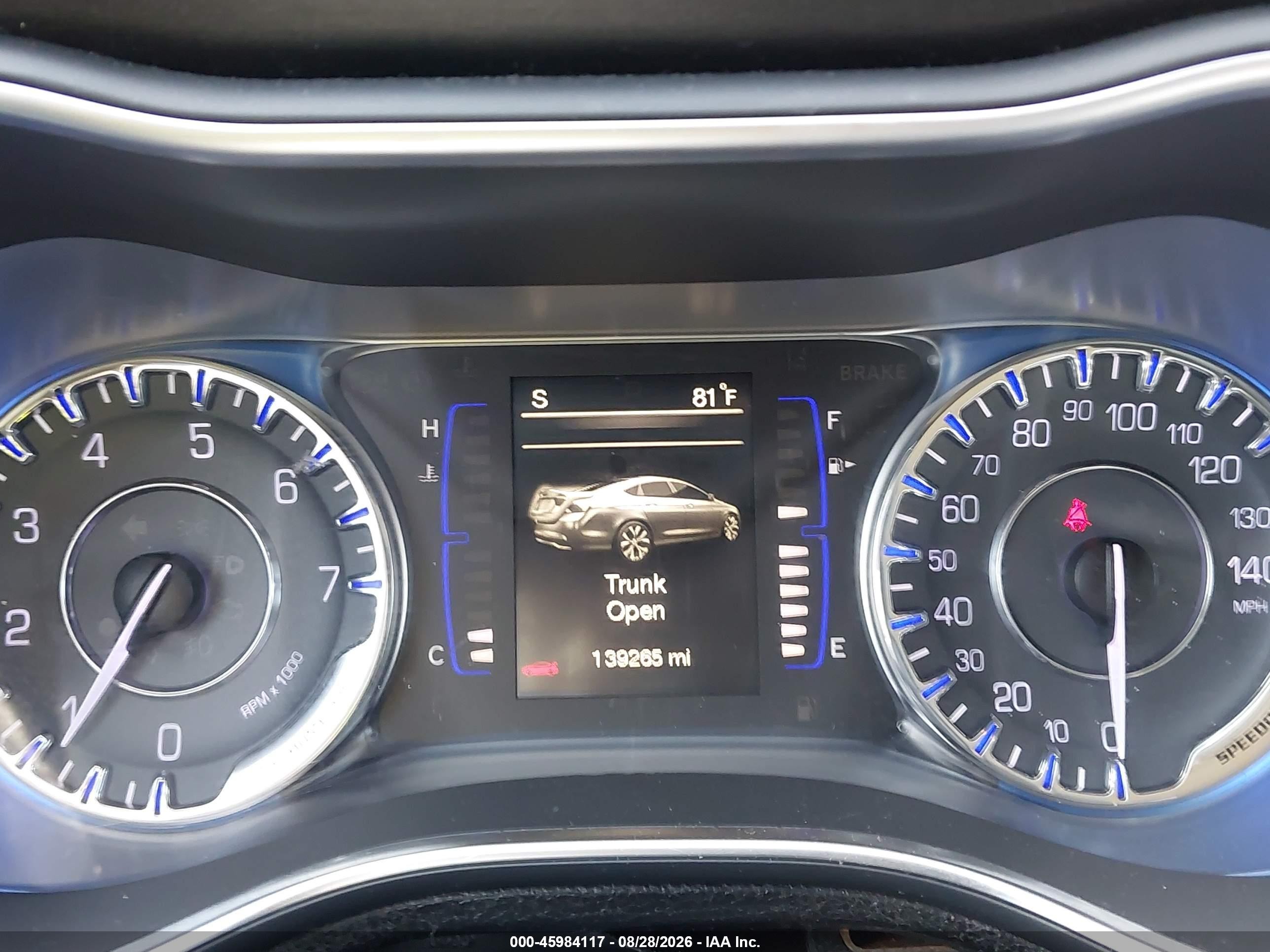 2015 Chrysler 200 Limited Black vin: 1C3CCCAB1FN598802