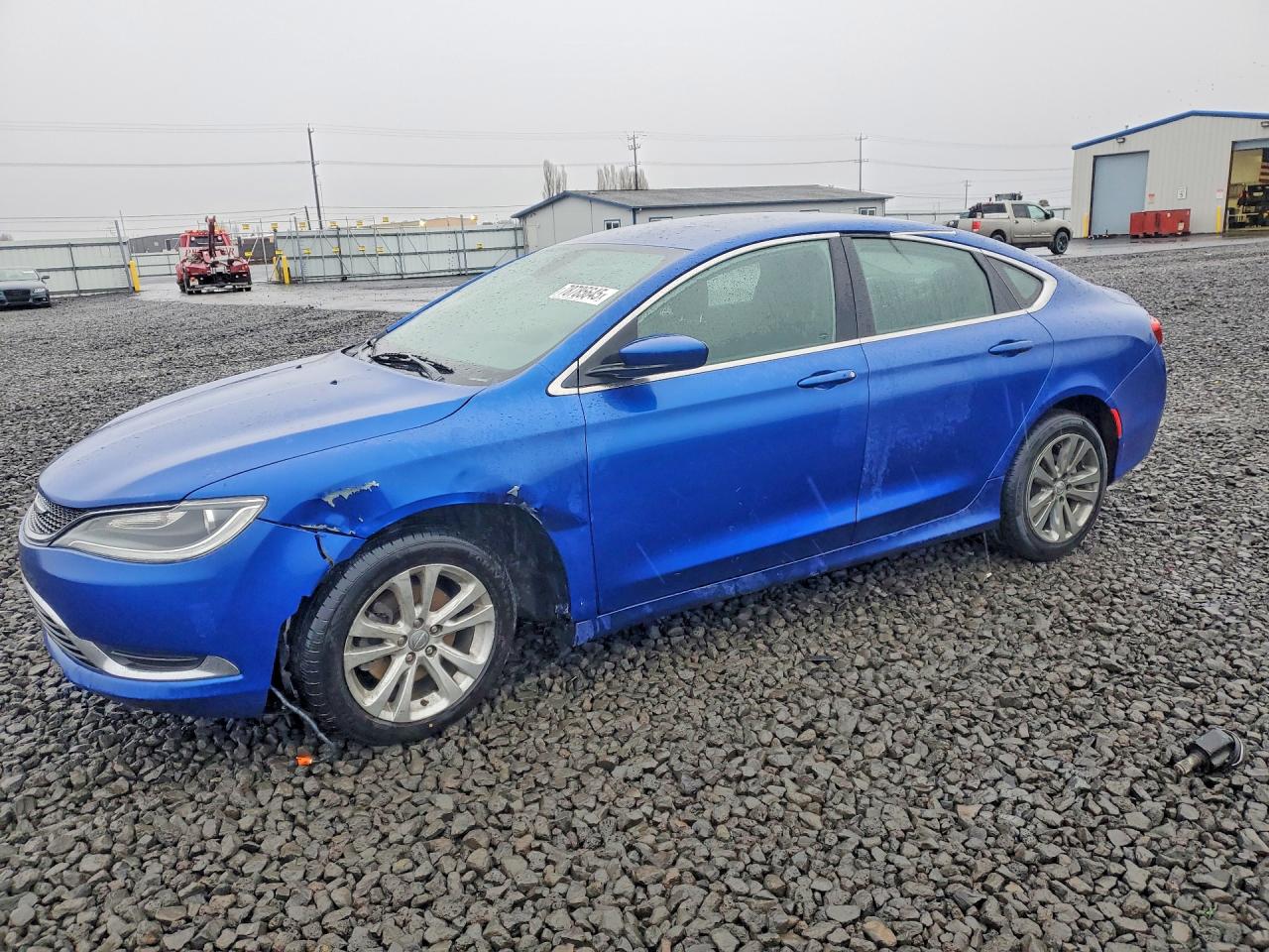 2015 Chrysler 200 Limited Blue vin: 1C3CCCAB1FN637095