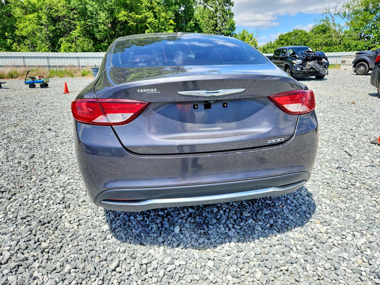 2015 Chrysler 200 Limited Charcoal vin: 1C3CCCAB1FN664359