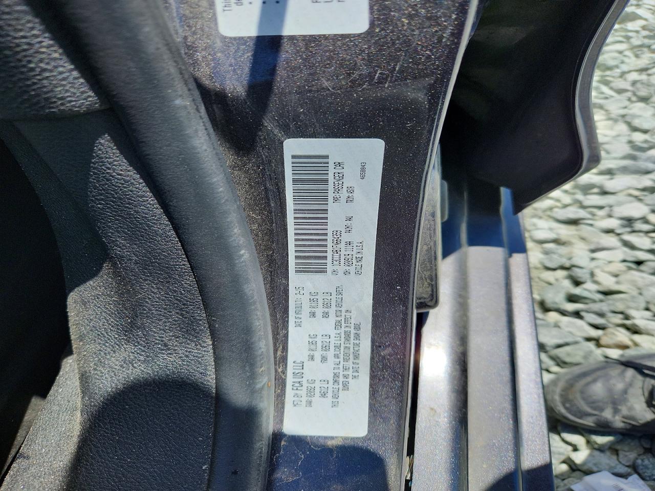 2015 Chrysler 200 Limited Charcoal vin: 1C3CCCAB1FN664359
