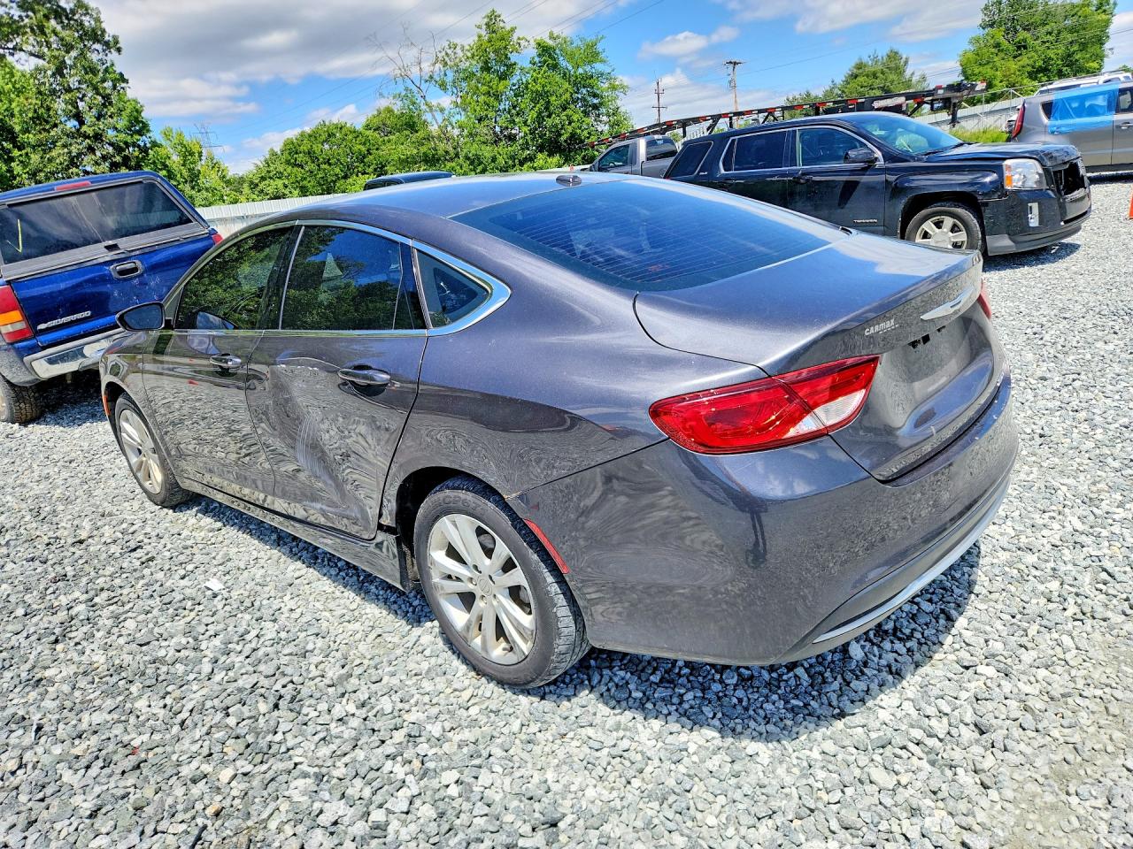 2015 Chrysler 200 Limited Charcoal vin: 1C3CCCAB1FN664359