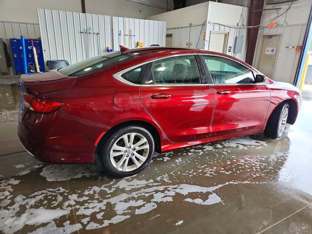 2015 Chrysler 200 Limited Темно-бордовый vin: 1C3CCCAB1FN667276