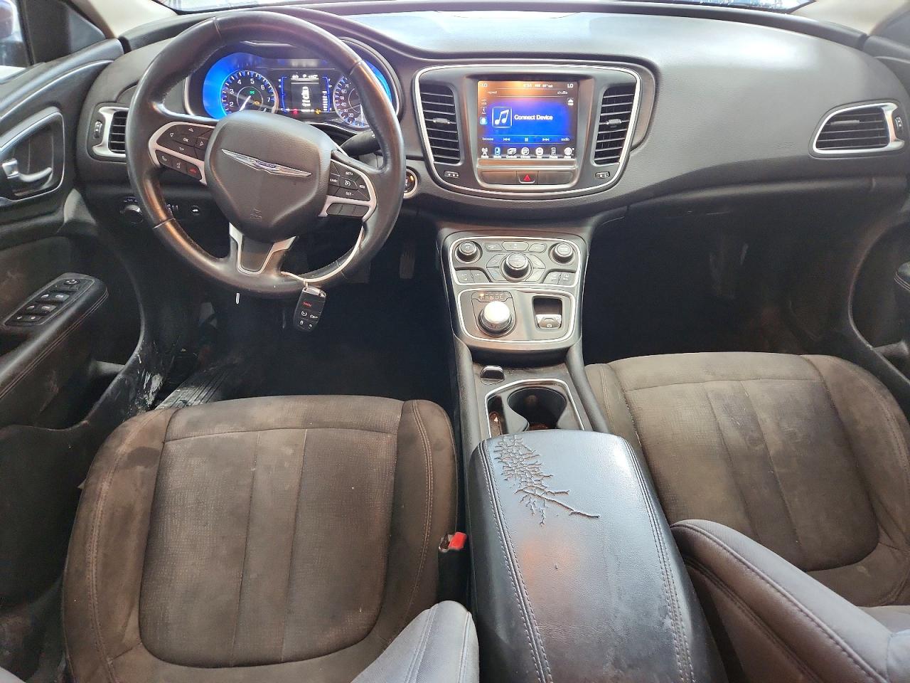 2015 Chrysler 200 Limited Темно-бордовый vin: 1C3CCCAB1FN667276