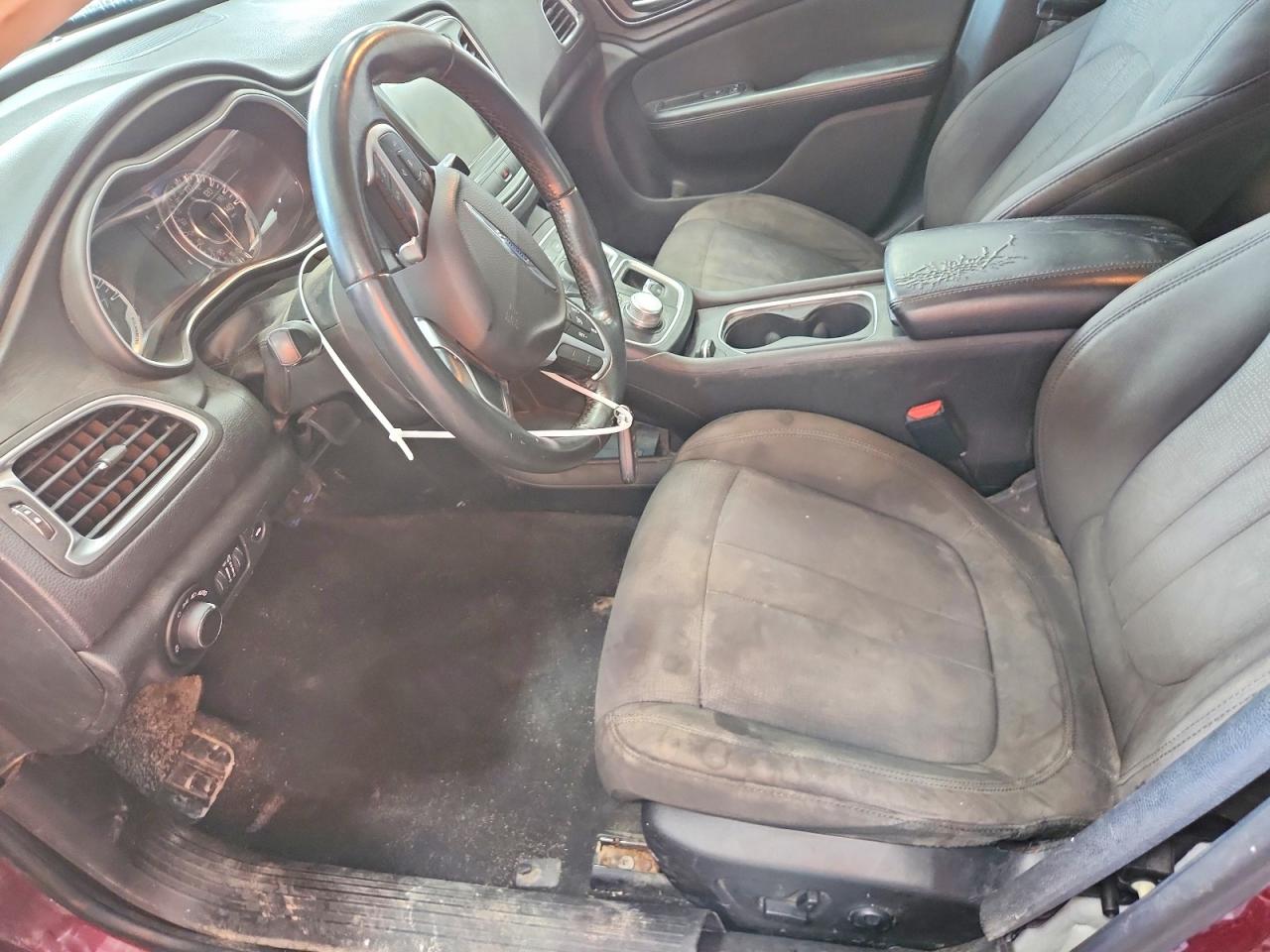 2015 Chrysler 200 Limited Темно-бордовый vin: 1C3CCCAB1FN667276