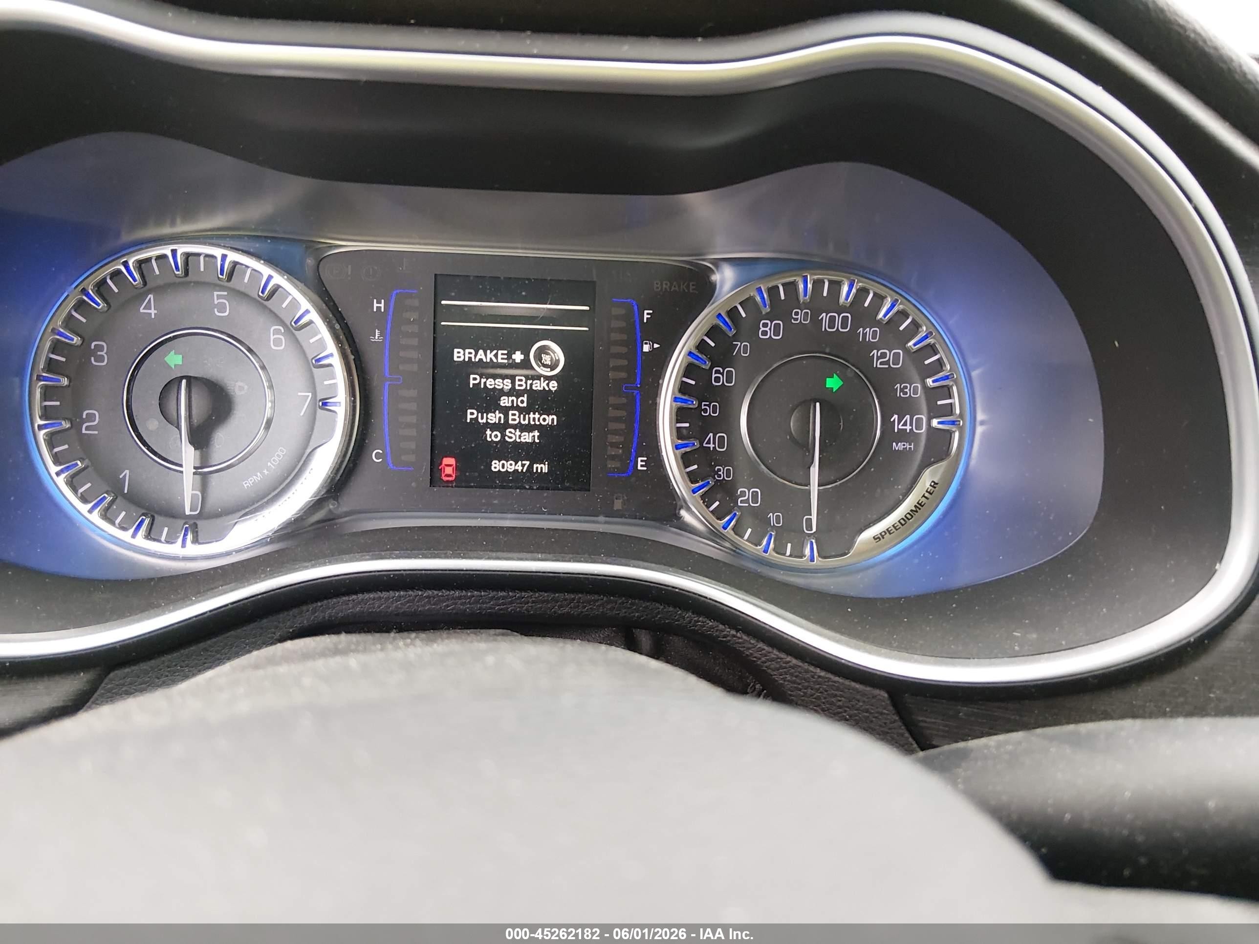 2015 Chrysler 200 Limited Blue vin: 1C3CCCAB1FN670517