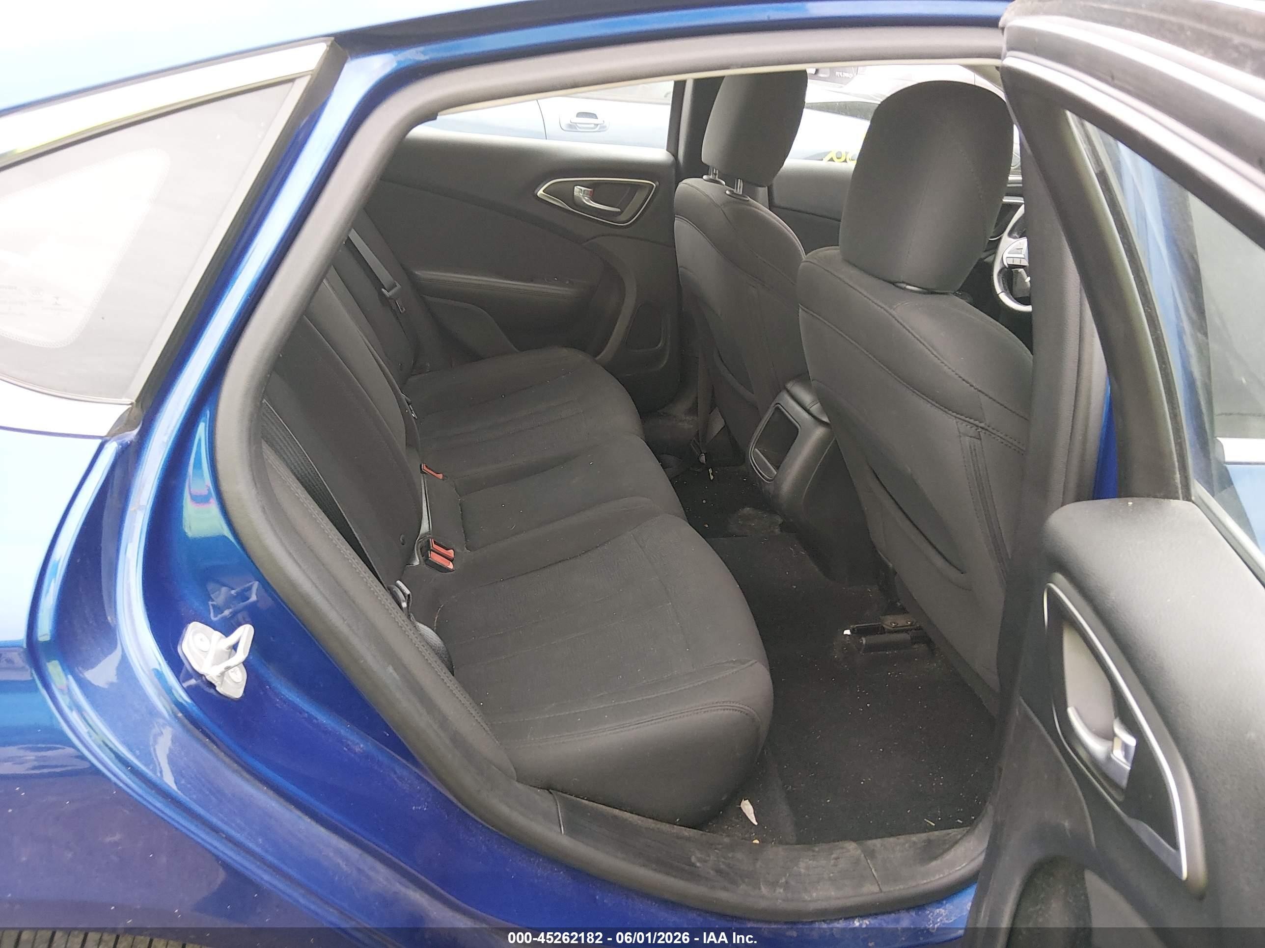 2015 Chrysler 200 Limited Blue vin: 1C3CCCAB1FN670517