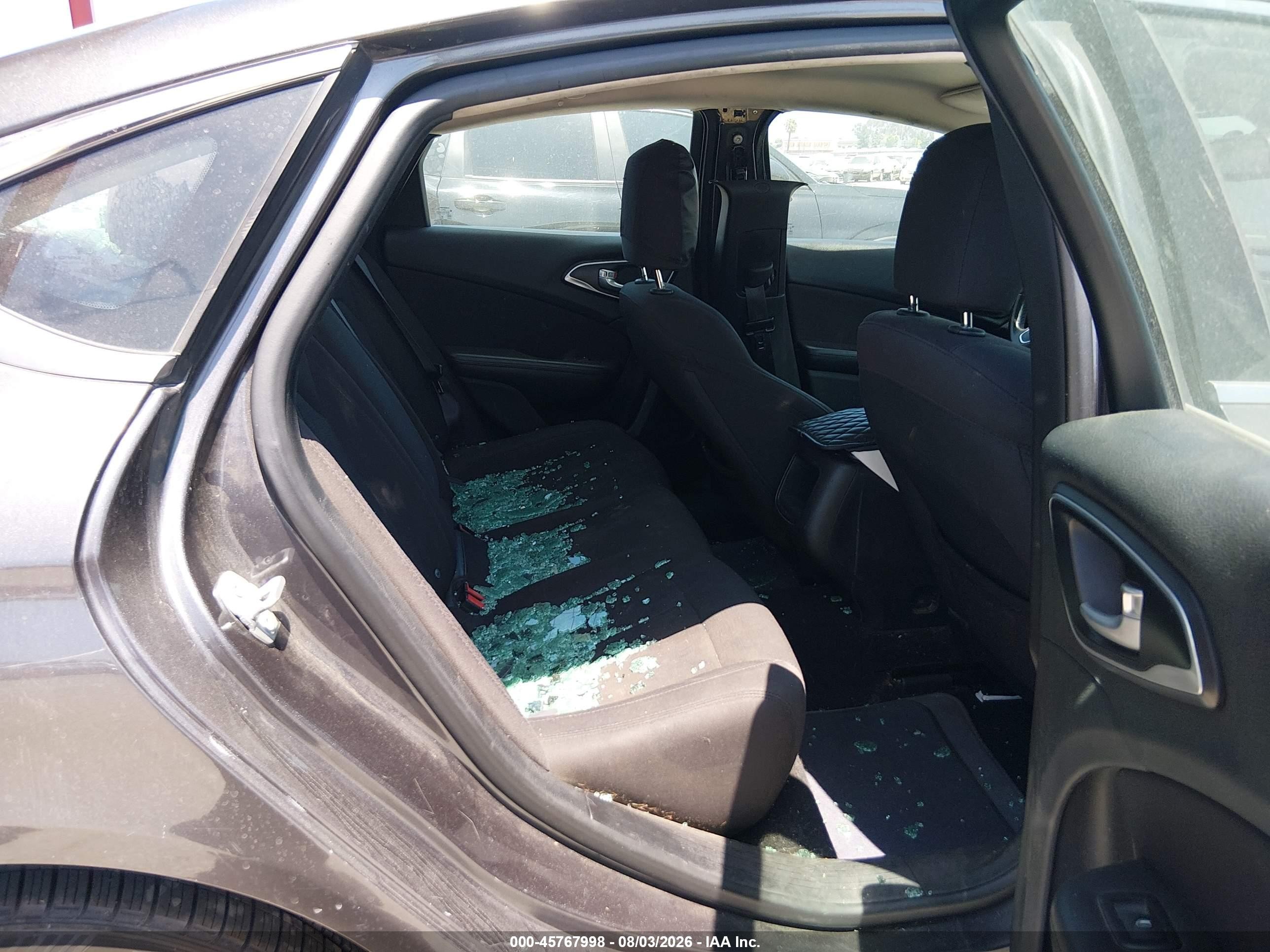 2015 Chrysler 200 Limited Серый vin: 1C3CCCAB1FN726164