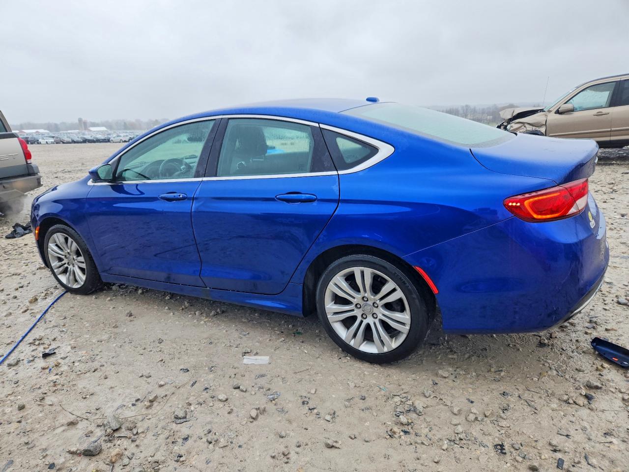 2015 Chrysler 200 Limited Blue vin: 1C3CCCAB2FN538110