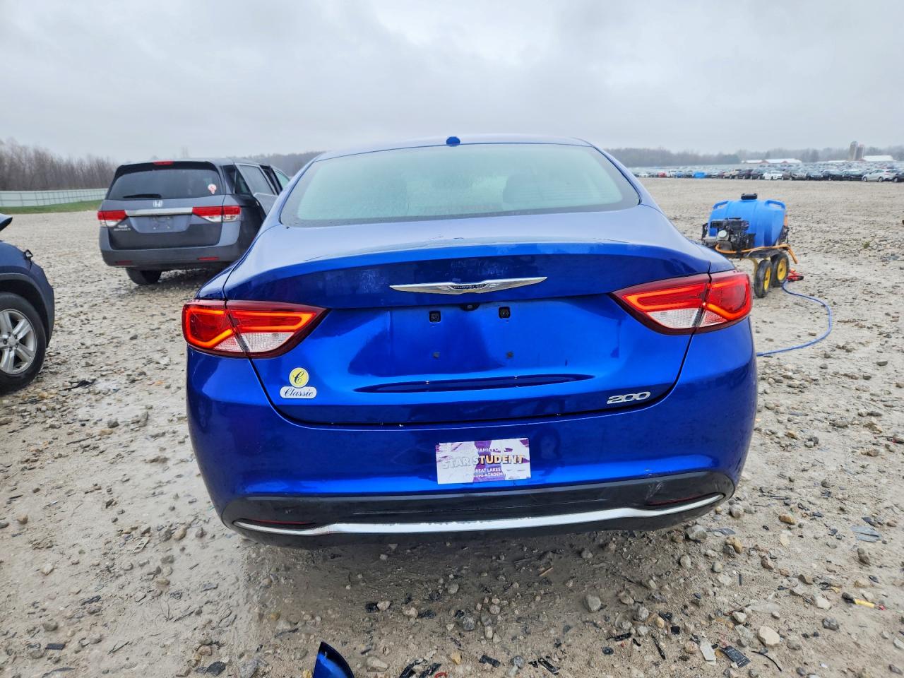2015 Chrysler 200 Limited Blue vin: 1C3CCCAB2FN538110