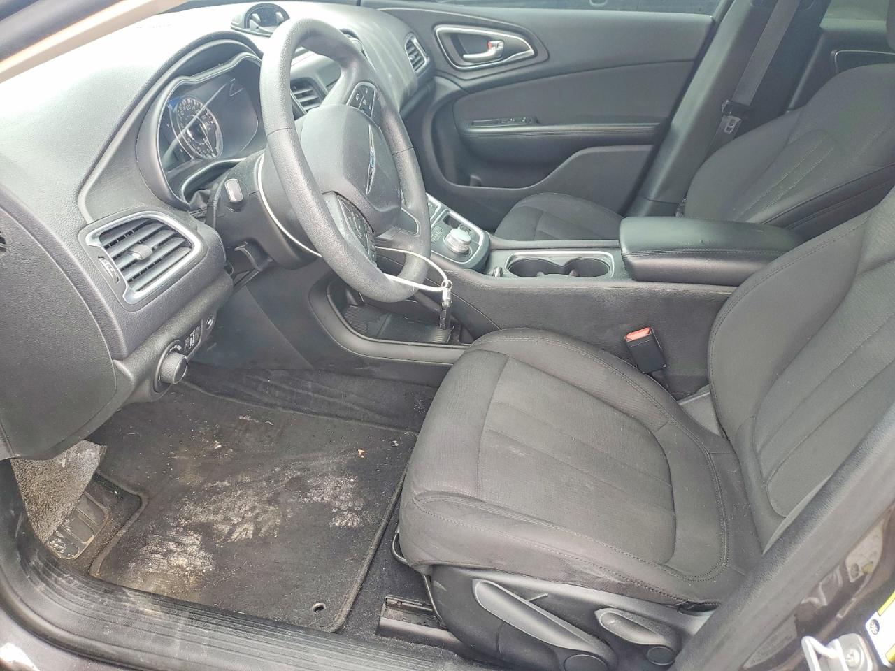 2015 Chrysler 200 Limited Gray vin: 1C3CCCAB2FN552413