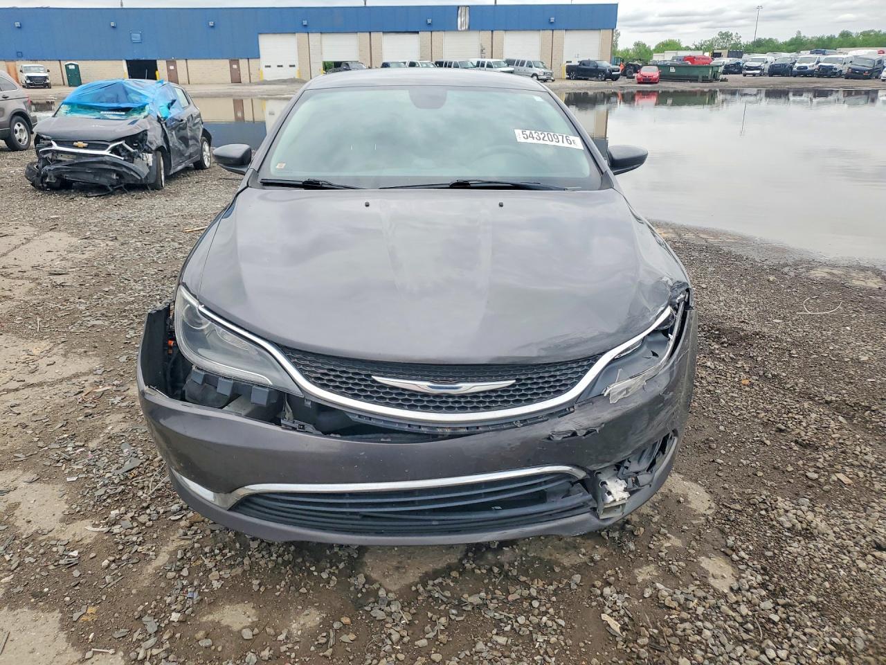 2015 Chrysler 200 Limited Gray vin: 1C3CCCAB2FN552413