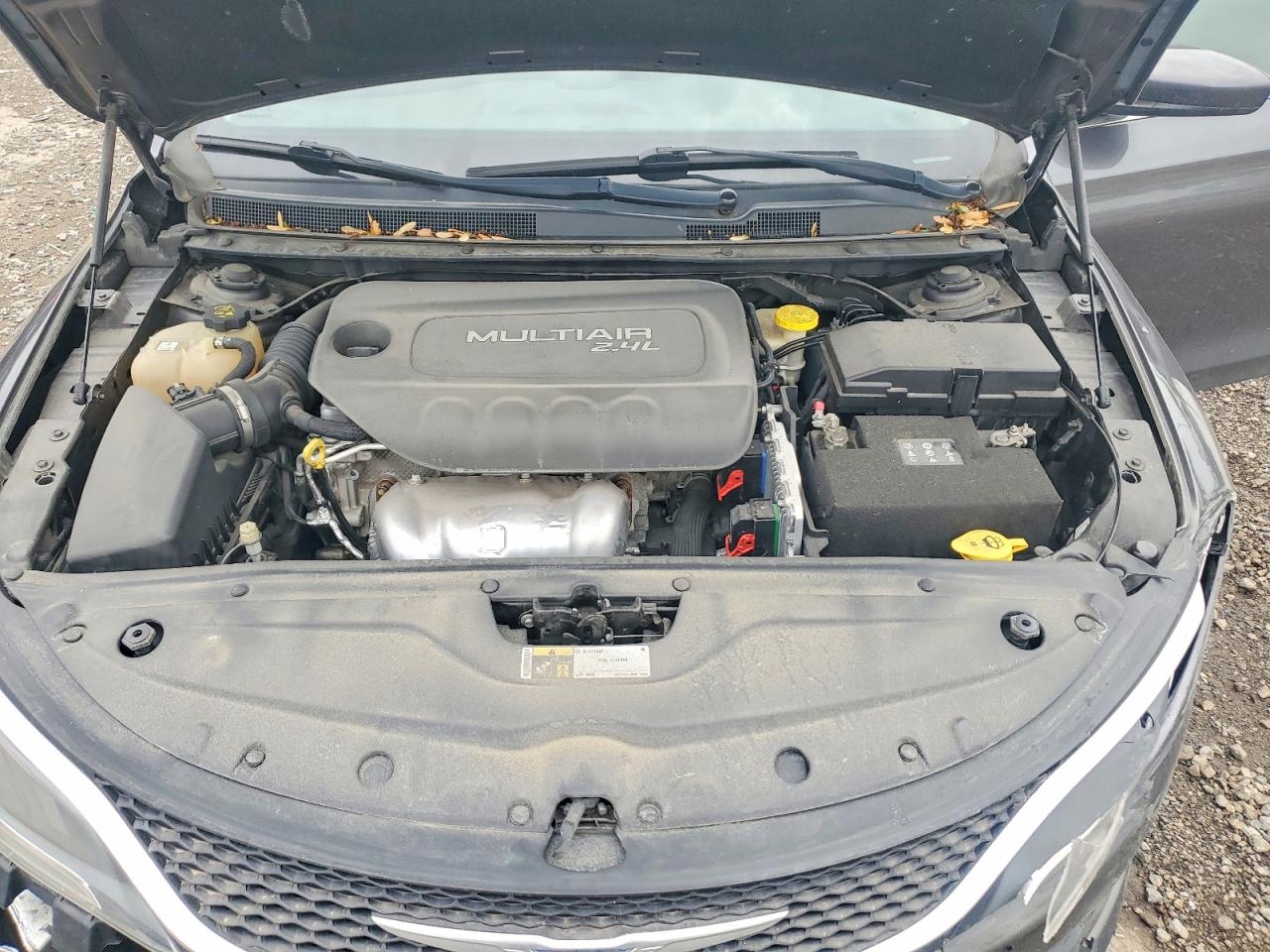 2015 Chrysler 200 Limited Gray vin: 1C3CCCAB2FN552413