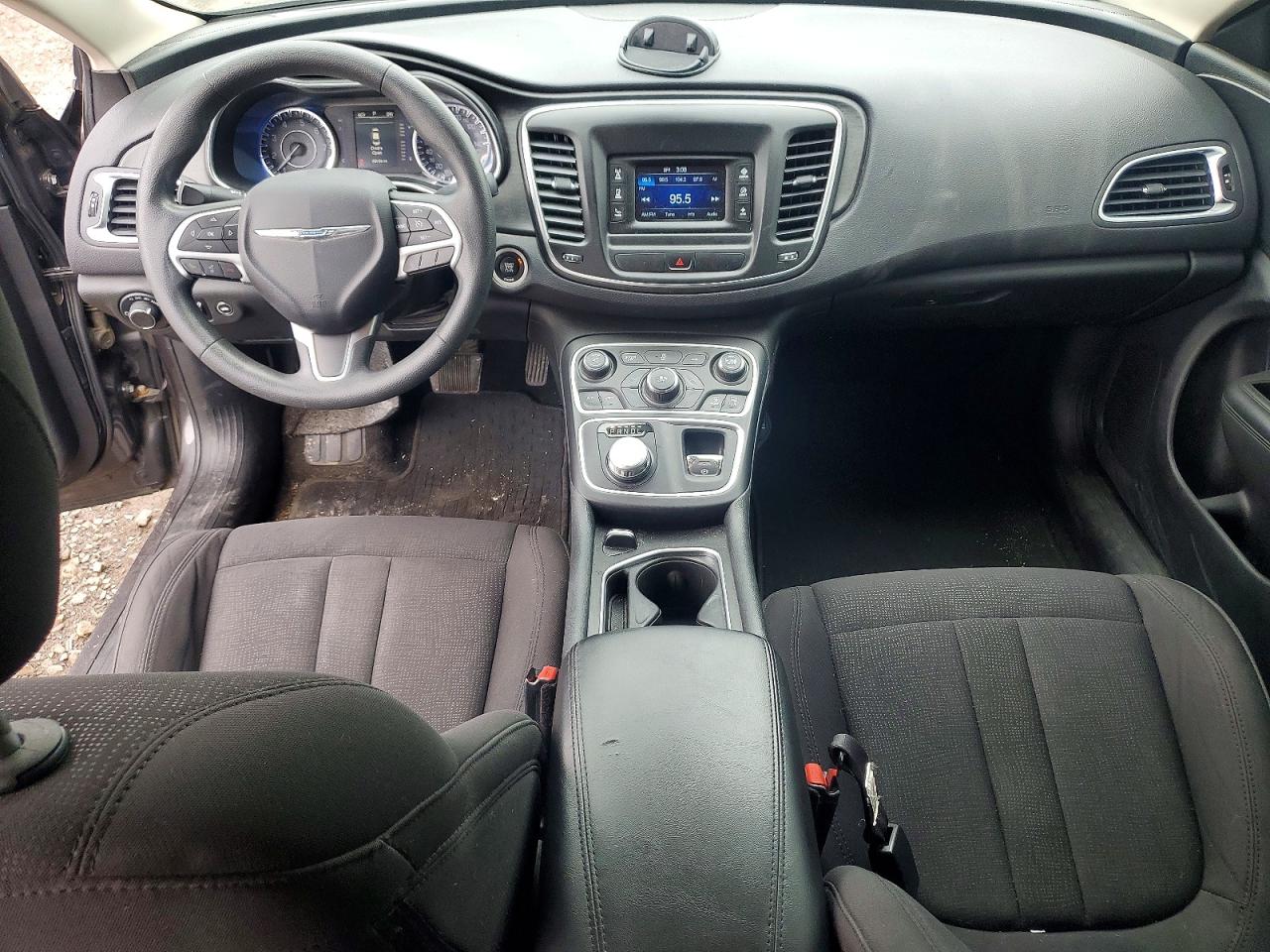 2015 Chrysler 200 Limited Gray vin: 1C3CCCAB2FN552413