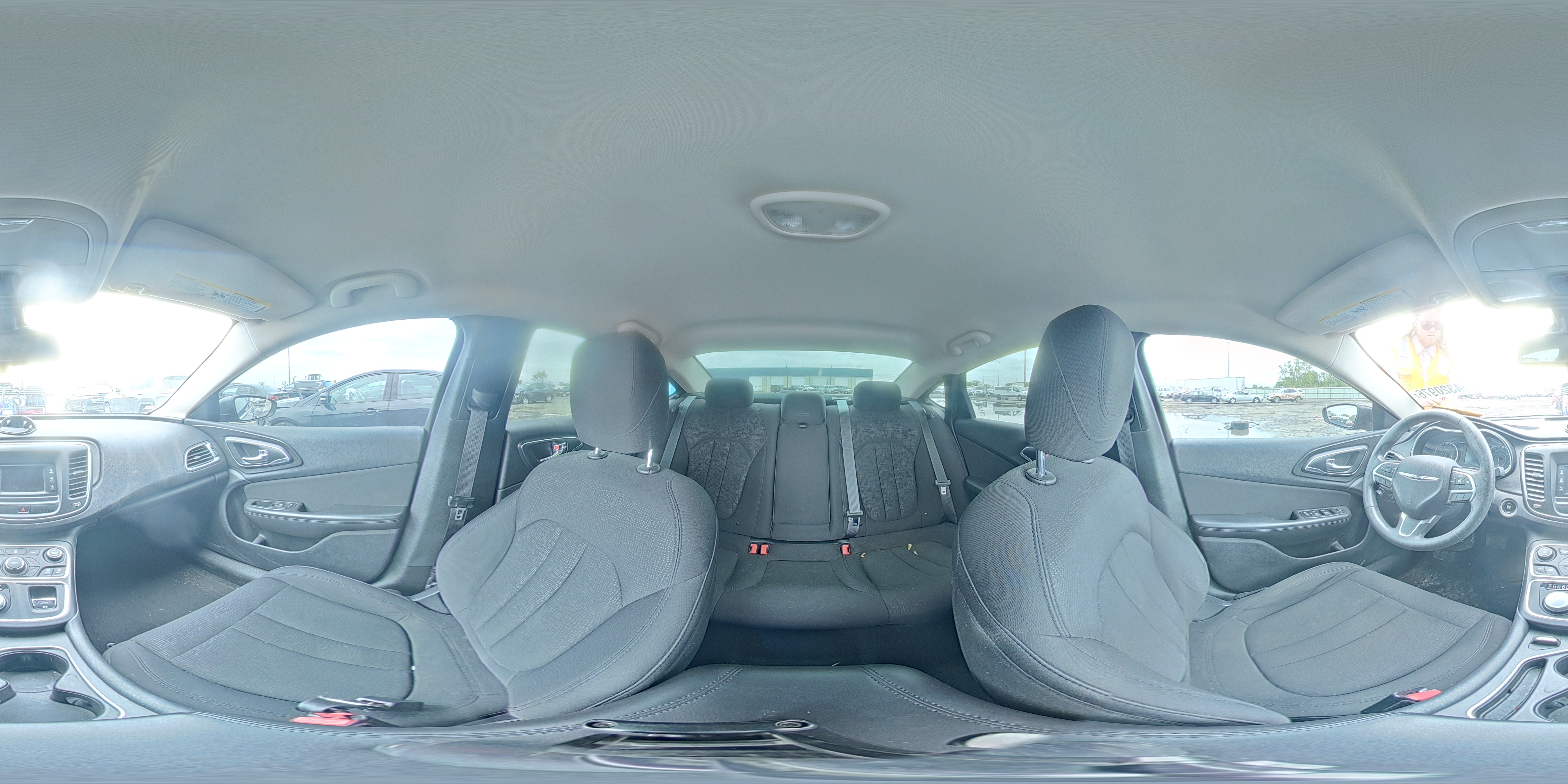 2015 Chrysler 200 Limited Gray vin: 1C3CCCAB2FN552413