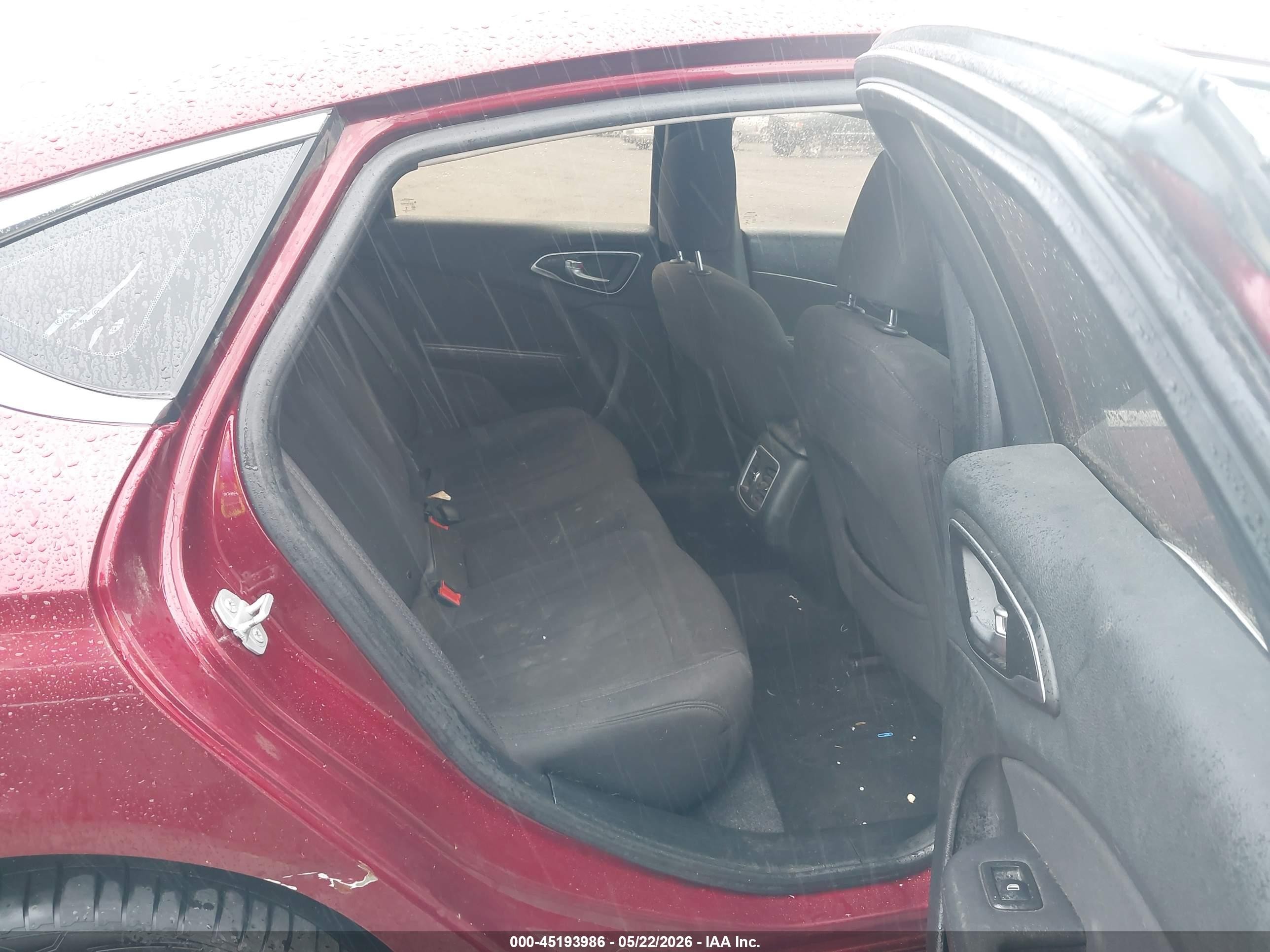 2015 Chrysler 200 Limited Maroon vin: 1C3CCCAB2FN552475