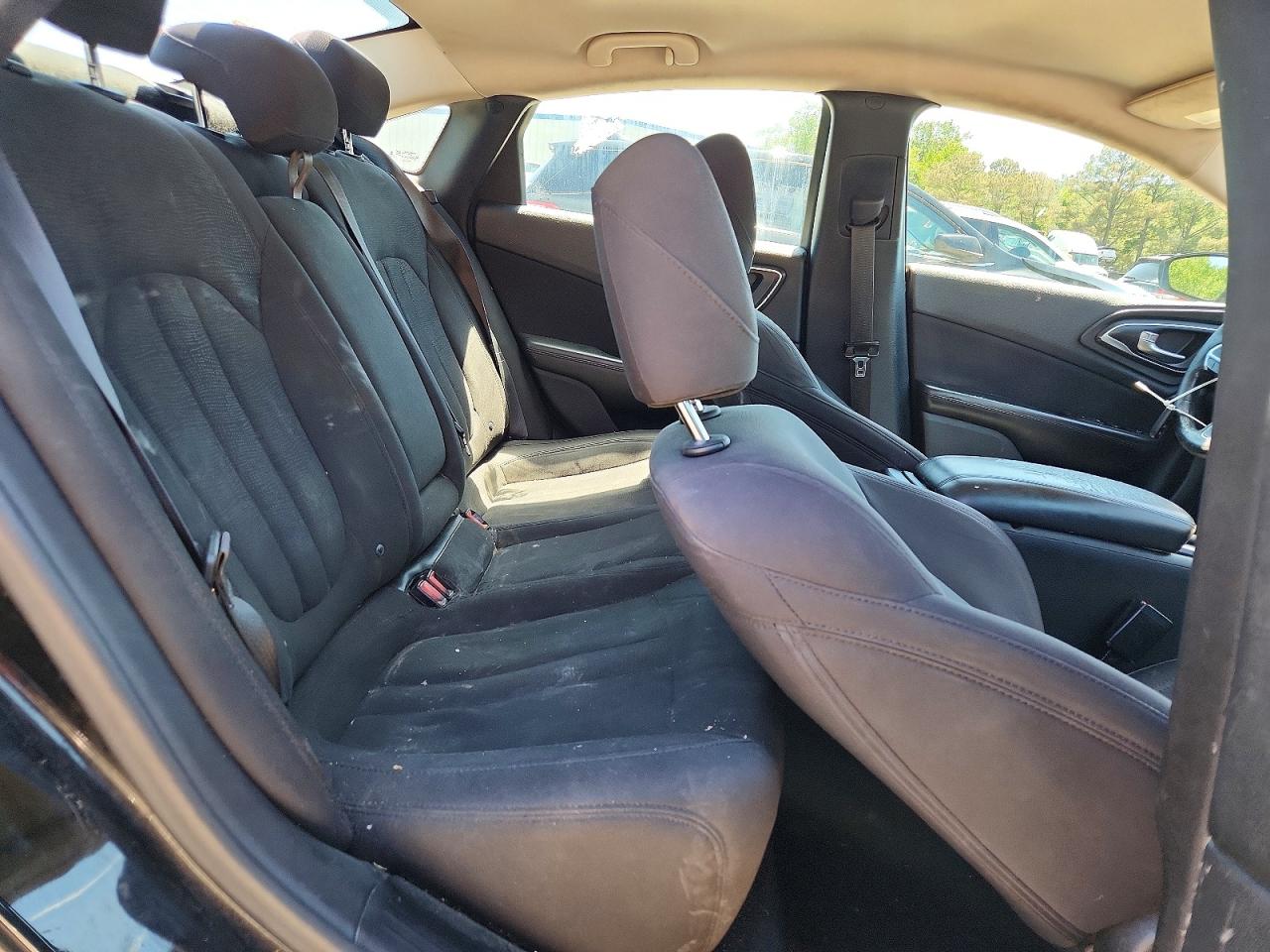 2015 Chrysler 200 Limited Black vin: 1C3CCCAB2FN576436