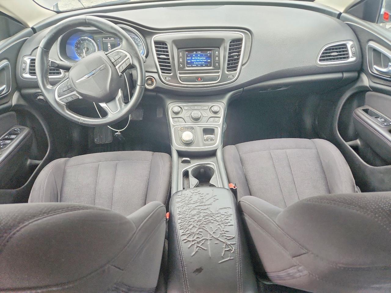 2015 Chrysler 200 Limited Gray vin: 1C3CCCAB2FN622962