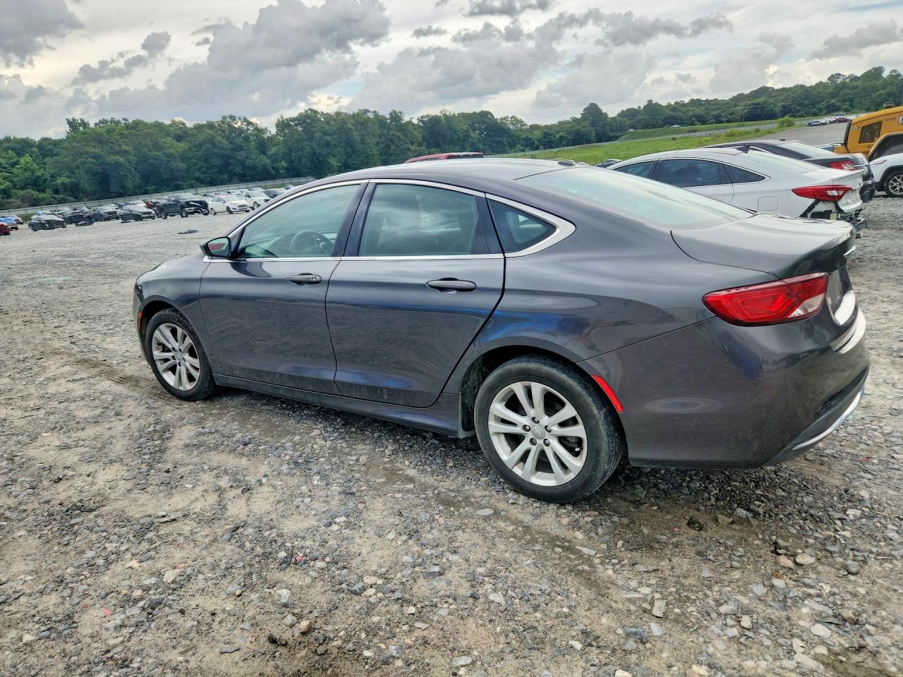 2015 Chrysler 200 Limited Gray vin: 1C3CCCAB2FN622962