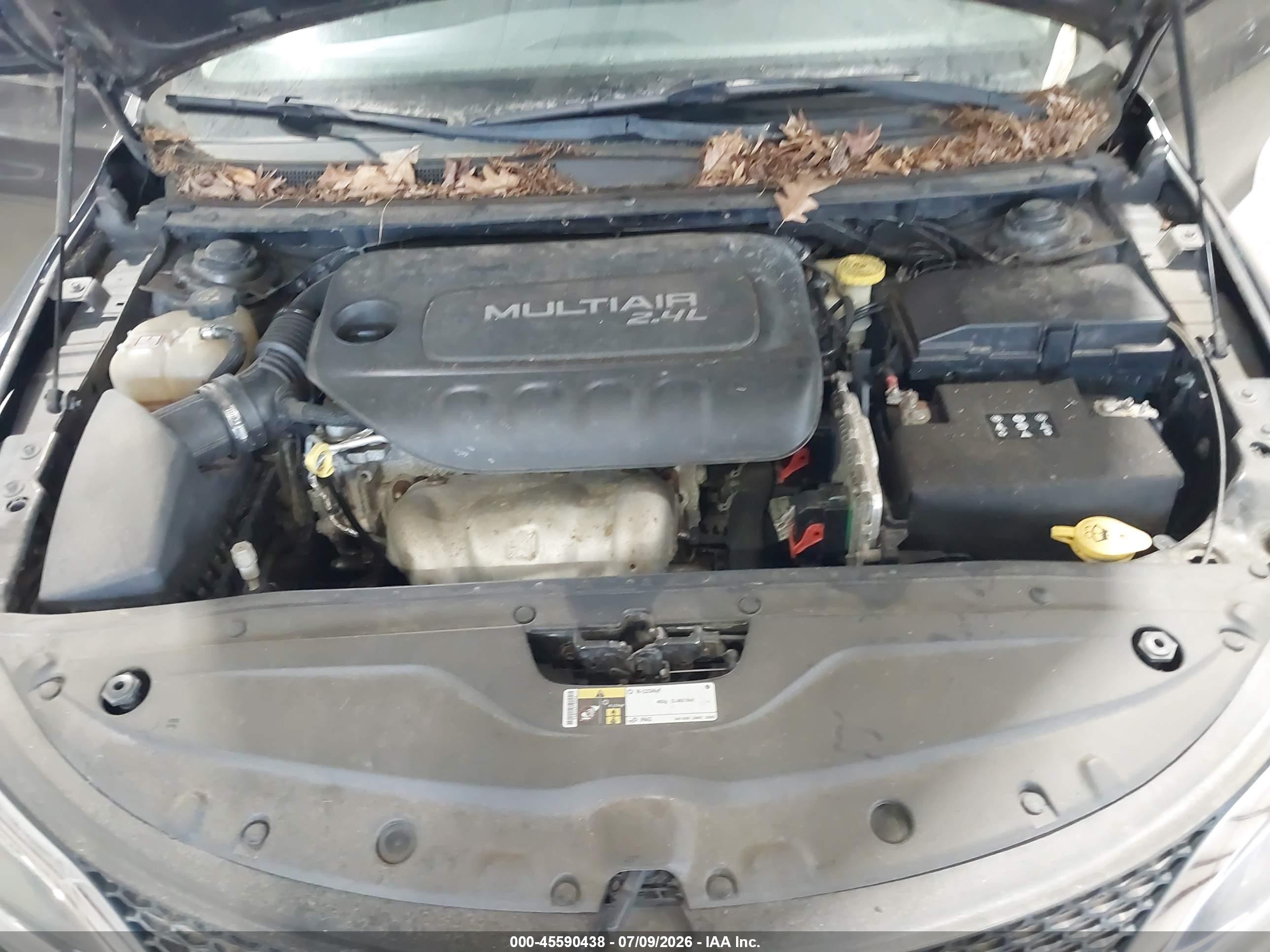2015 Chrysler 200 Limited Серый vin: 1C3CCCAB2FN633363