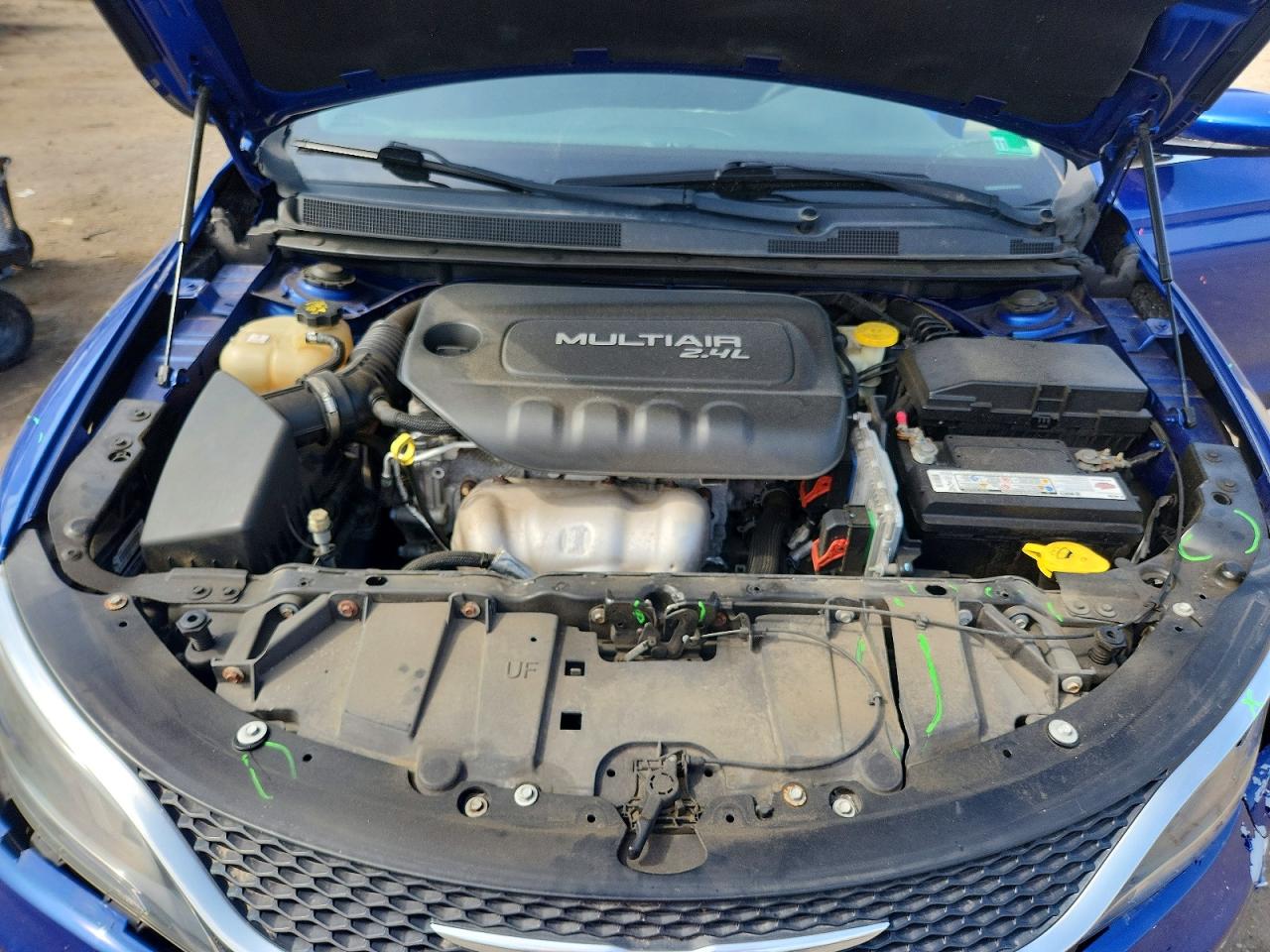 2015 Chrysler 200 Limited Blue vin: 1C3CCCAB2FN641401