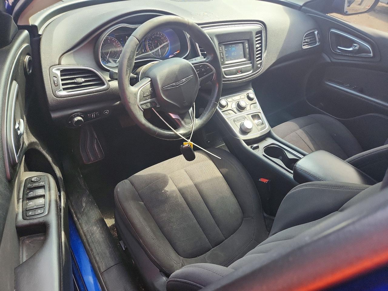 2015 Chrysler 200 Limited Blue vin: 1C3CCCAB2FN641401