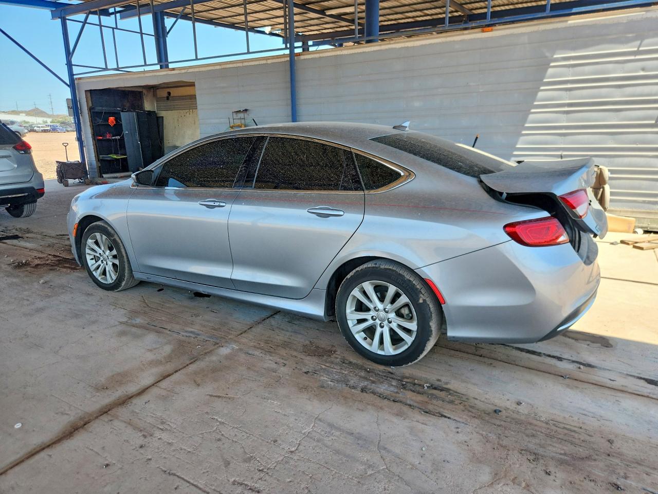 2015 Chrysler 200 Limited Silver vin: 1C3CCCAB2FN646260