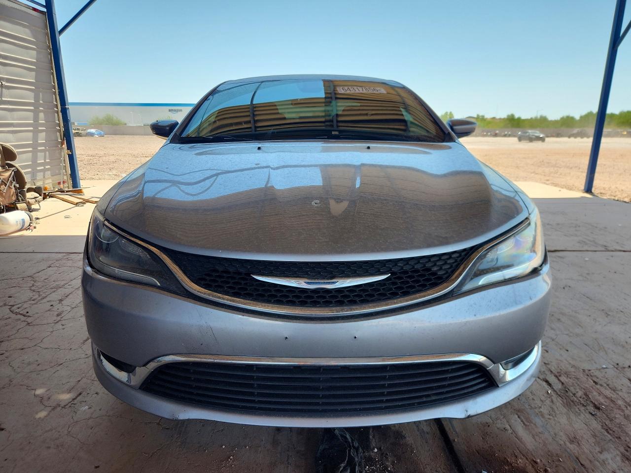 2015 Chrysler 200 Limited Silver vin: 1C3CCCAB2FN646260