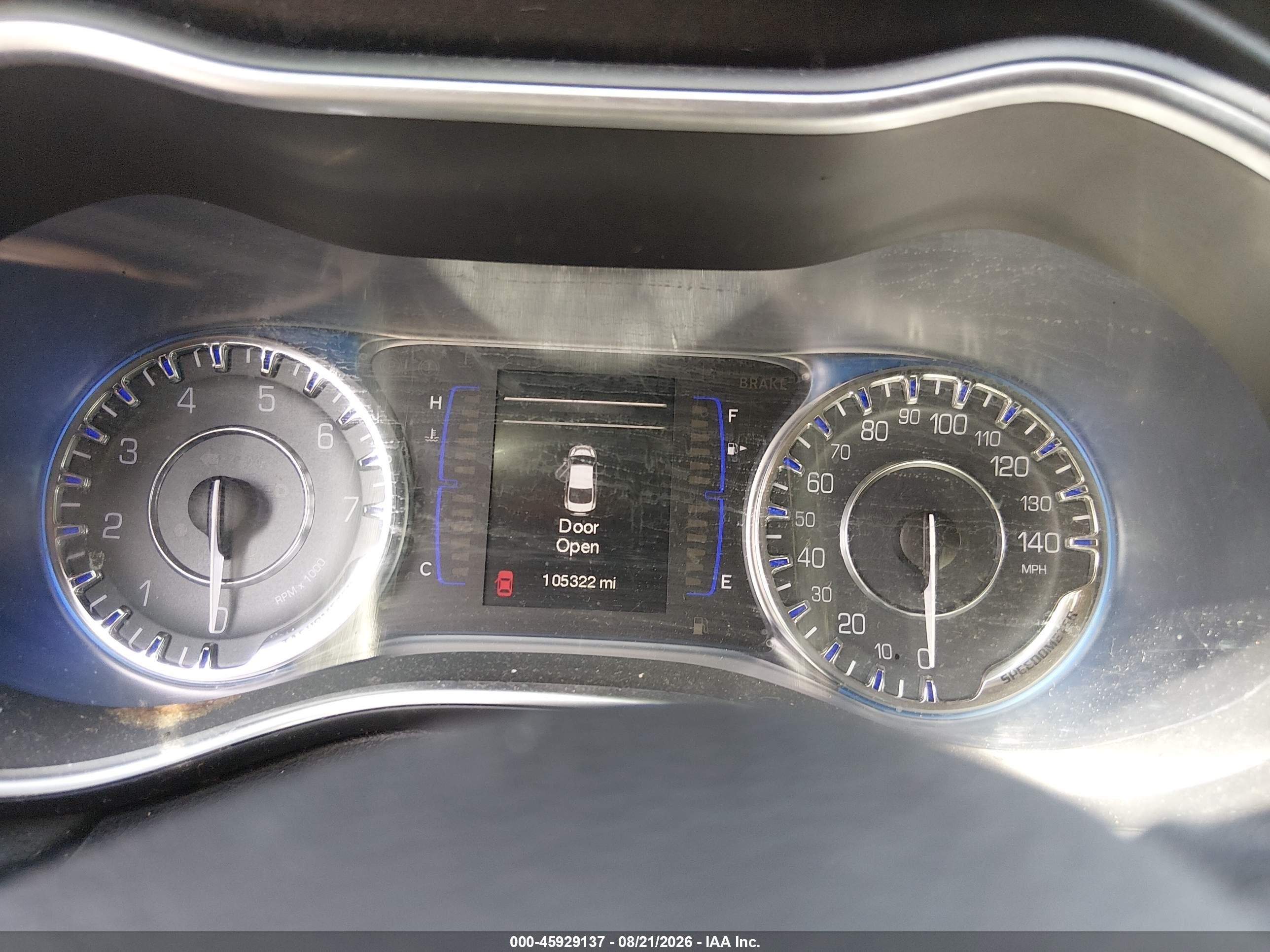 2015 Chrysler 200 Limited Бордовый vin: 1C3CCCAB2FN712418