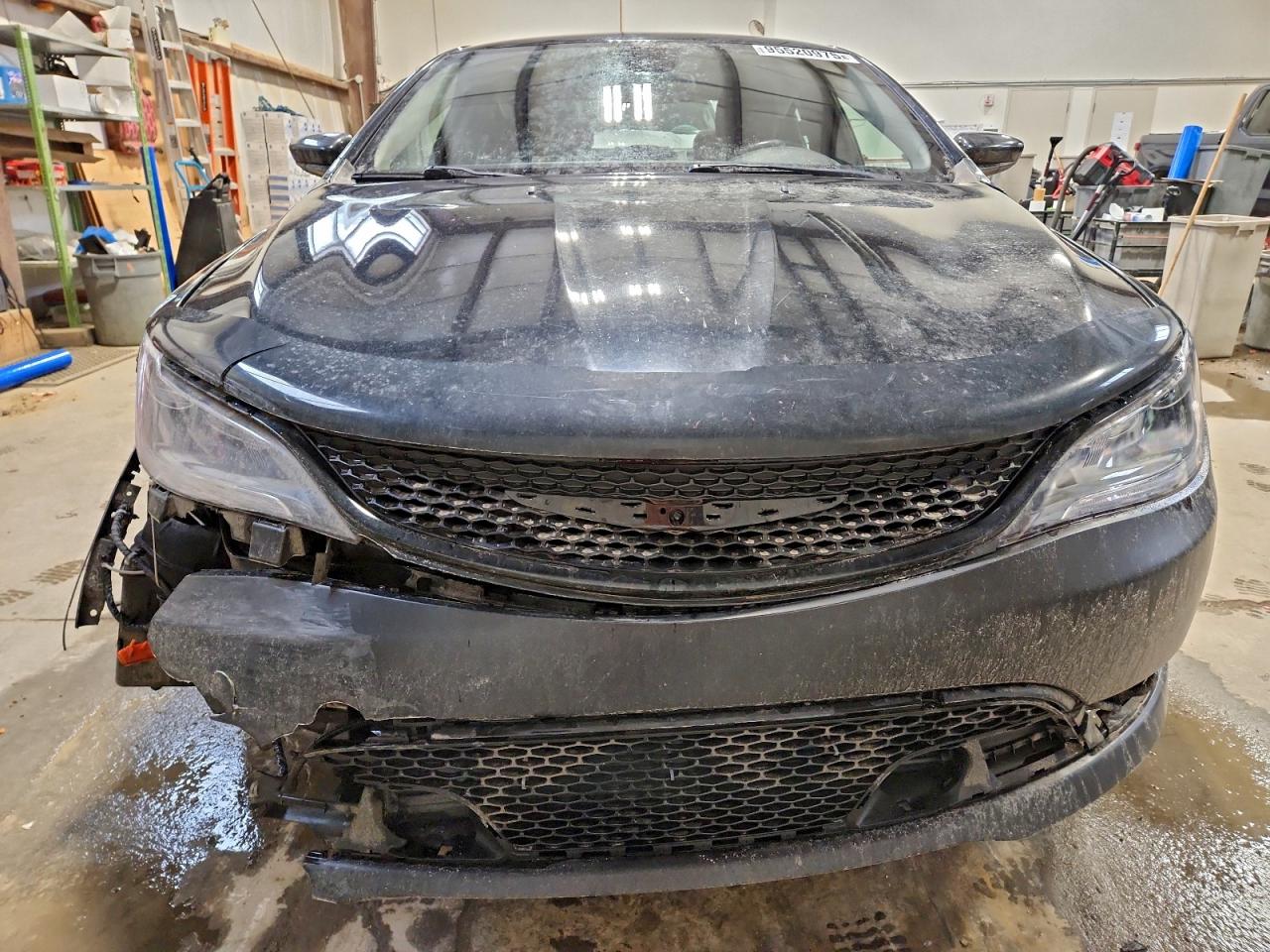 2015 Chrysler 200 Limited Black vin: 1C3CCCAB2FN757570