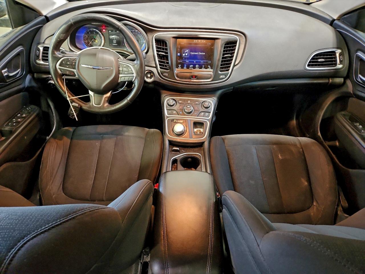 2015 Chrysler 200 Limited Black vin: 1C3CCCAB2FN757570