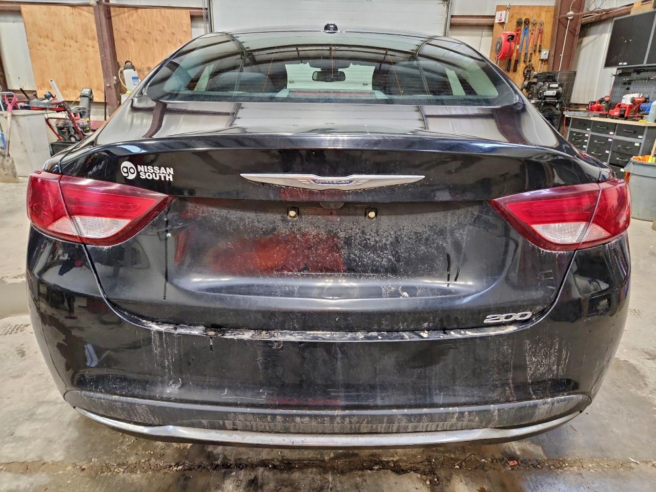 2015 Chrysler 200 Limited Black vin: 1C3CCCAB2FN757570