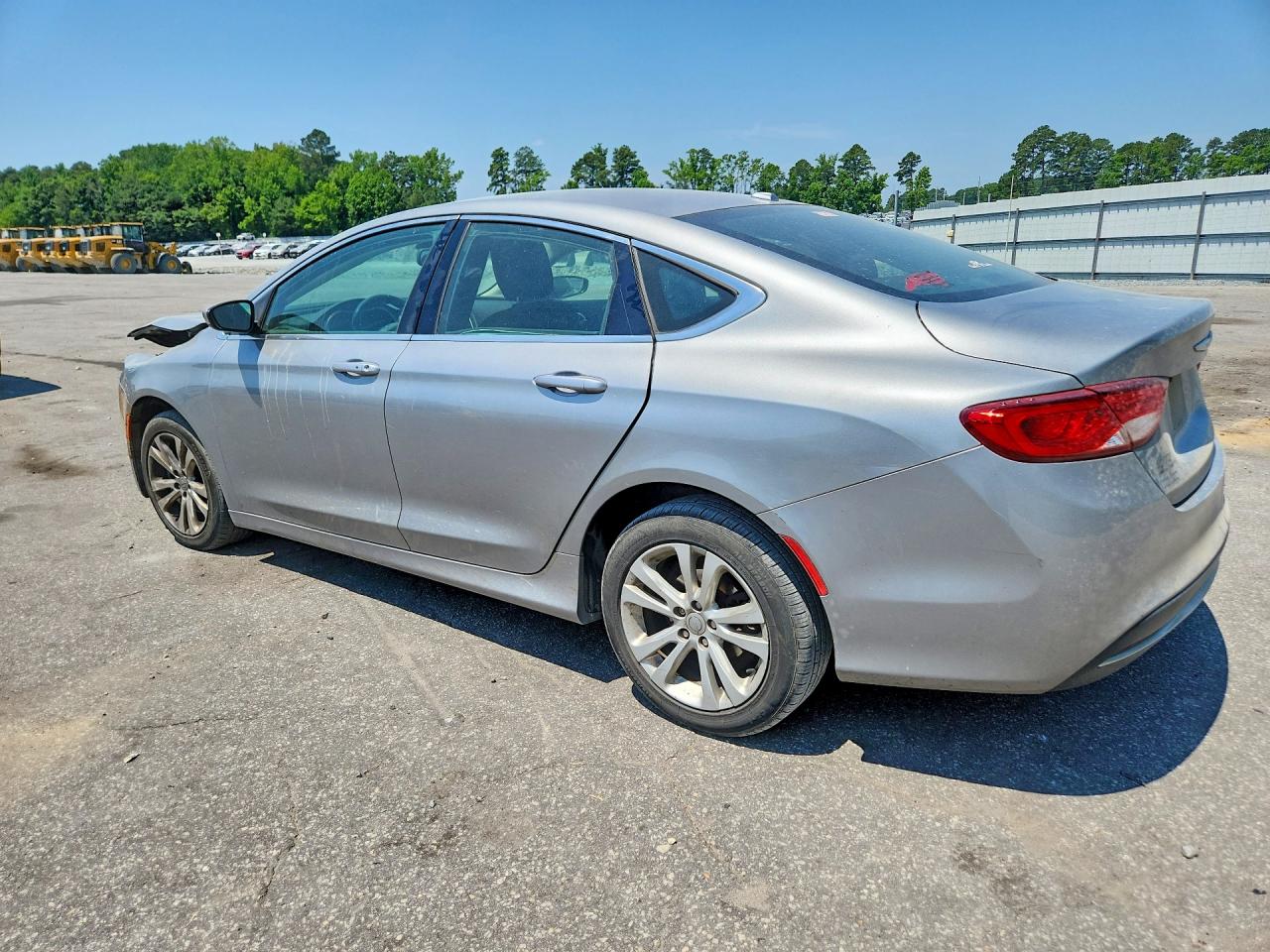 2015 Chrysler 200 Limited Silver vin: 1C3CCCAB3FN526354