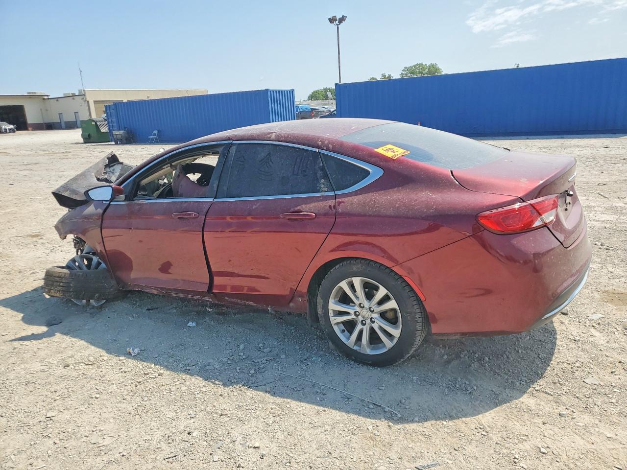 2015 Chrysler 200 Limited Темно-бордовый vin: 1C3CCCAB3FN537418