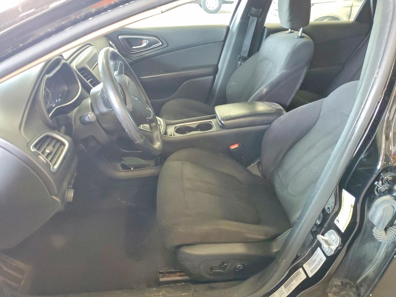 2015 Chrysler 200 Limited Black vin: 1C3CCCAB3FN554185