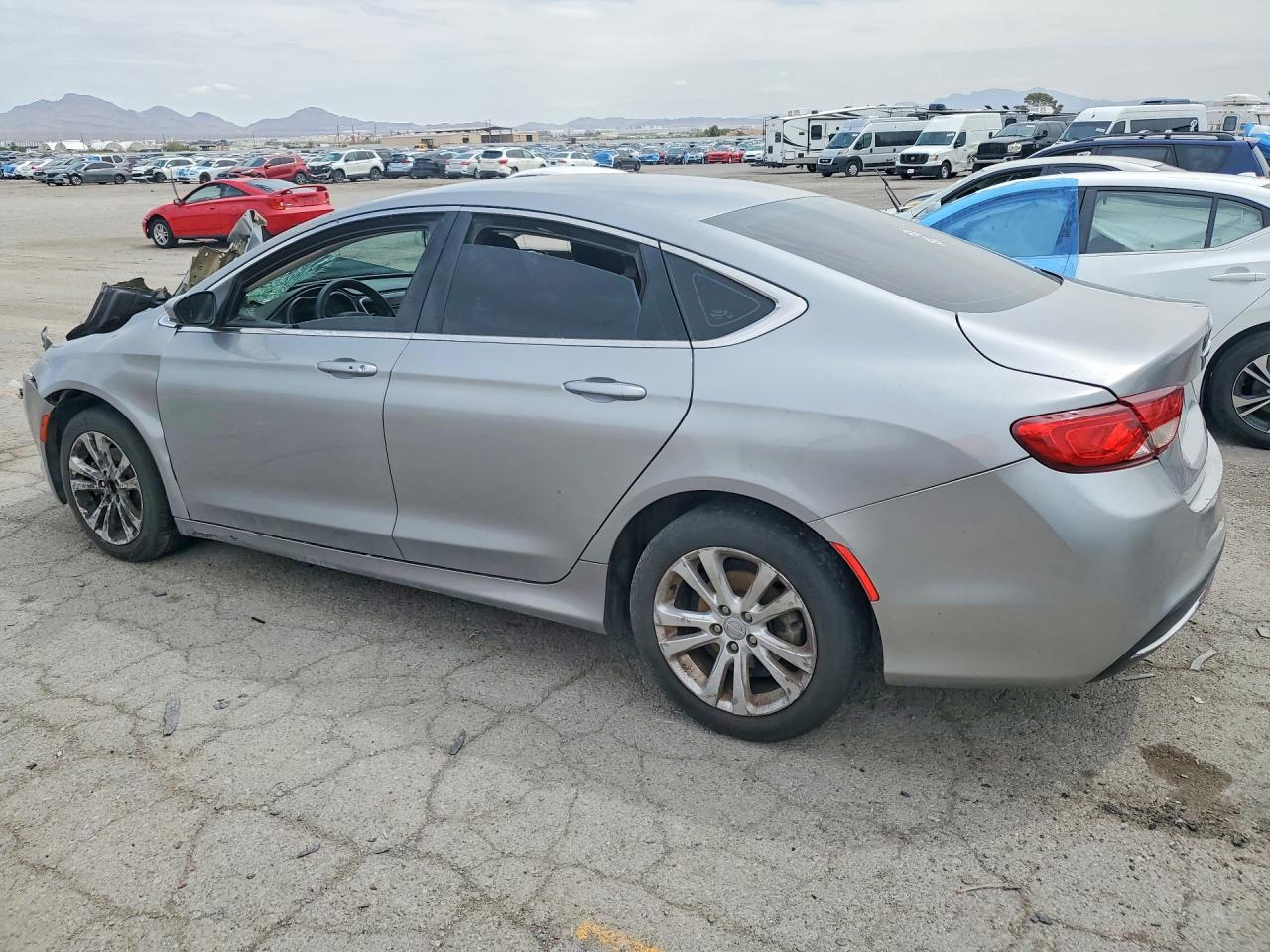 2015 Chrysler 200 Limited Gray vin: 1C3CCCAB3FN564960