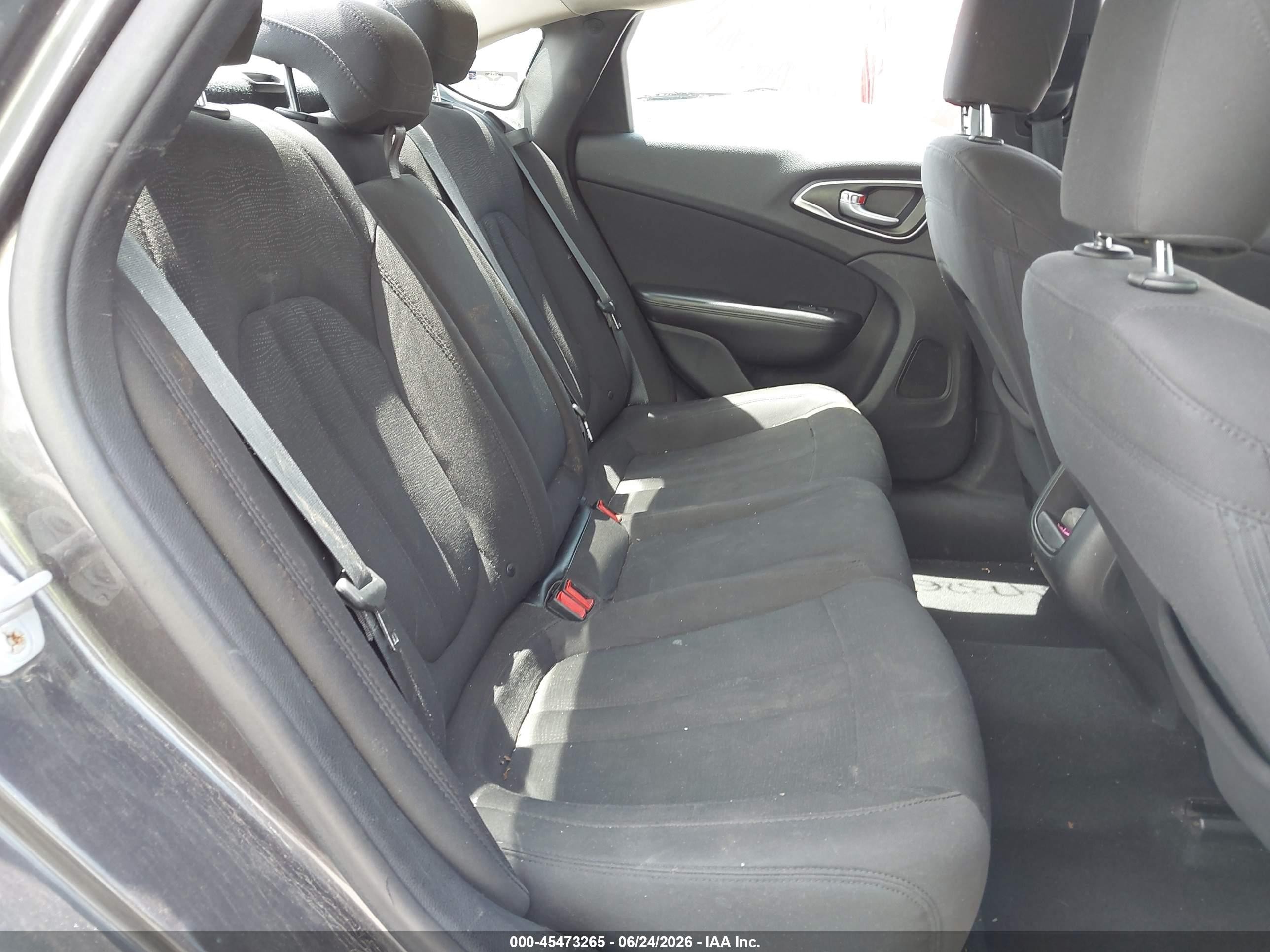 2015 Chrysler 200 Limited Gray vin: 1C3CCCAB3FN590474
