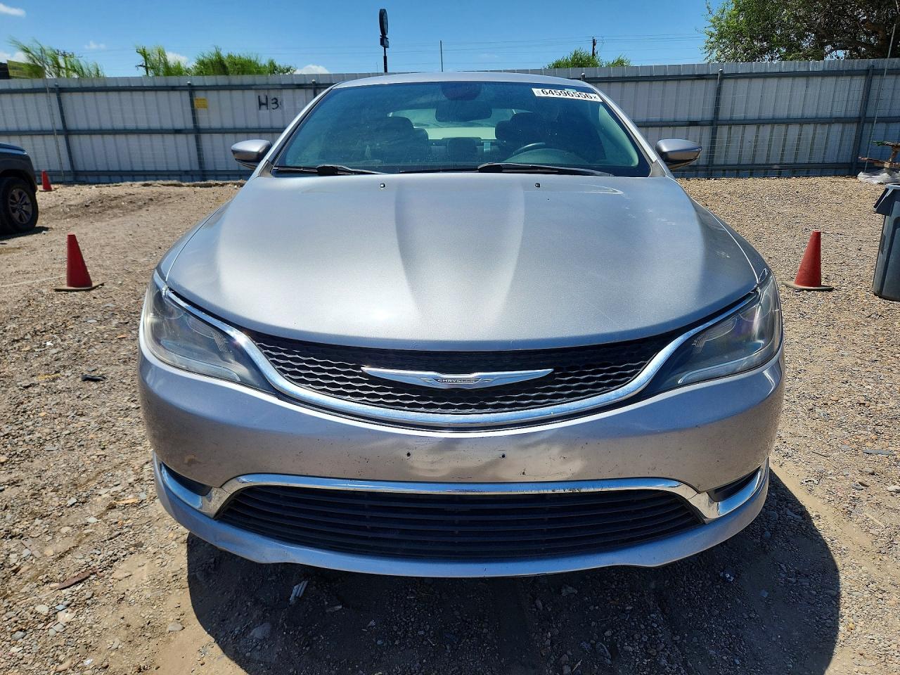 2015 Chrysler 200 Limited Silver vin: 1C3CCCAB3FN594086