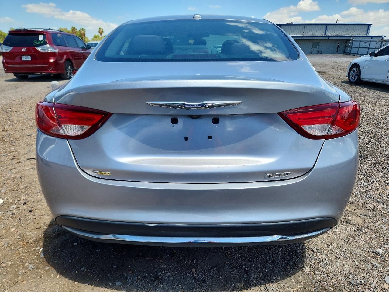 2015 Chrysler 200 Limited Silver vin: 1C3CCCAB3FN594086