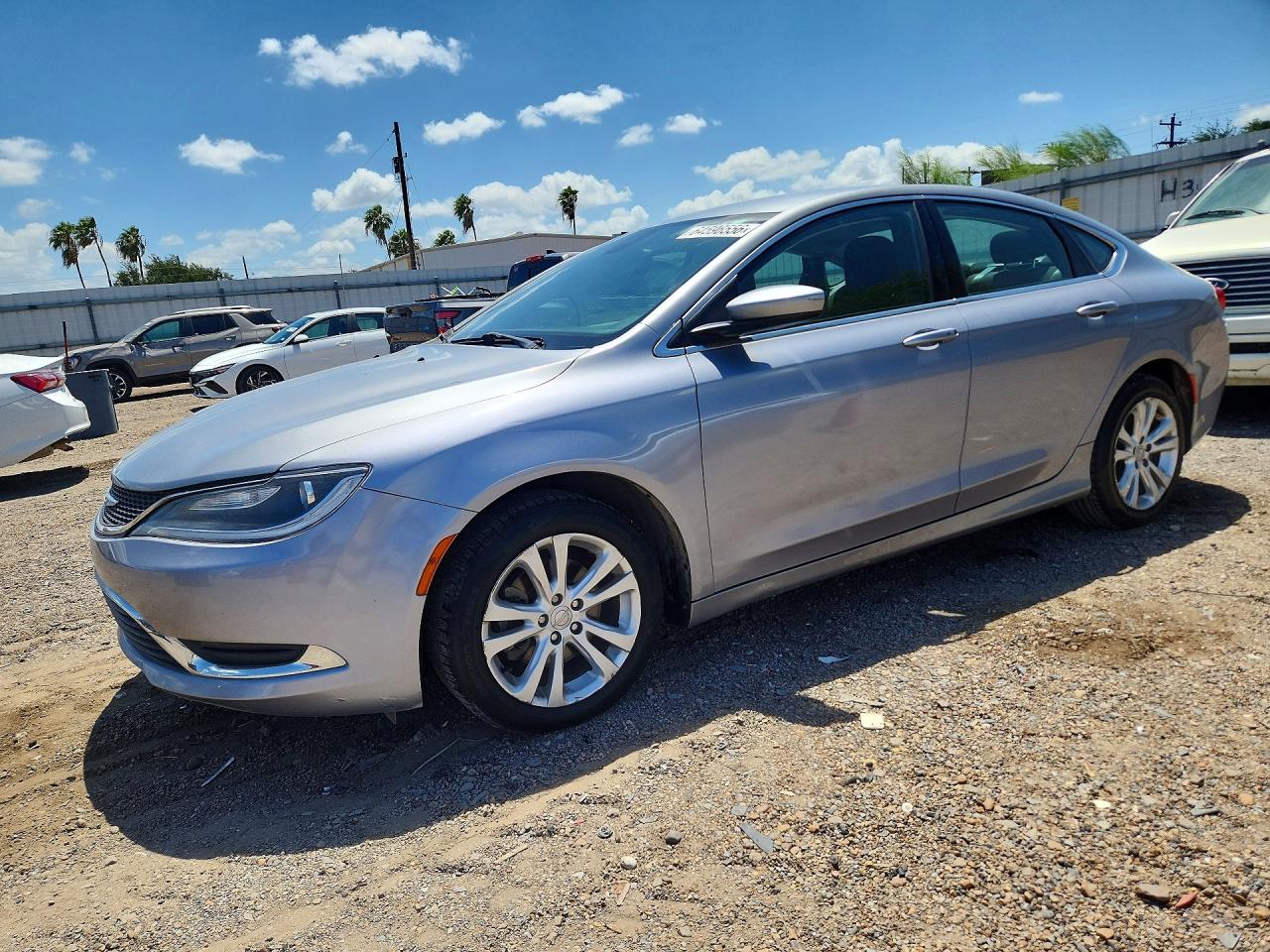 2015 Chrysler 200 Limited Silver vin: 1C3CCCAB3FN594086